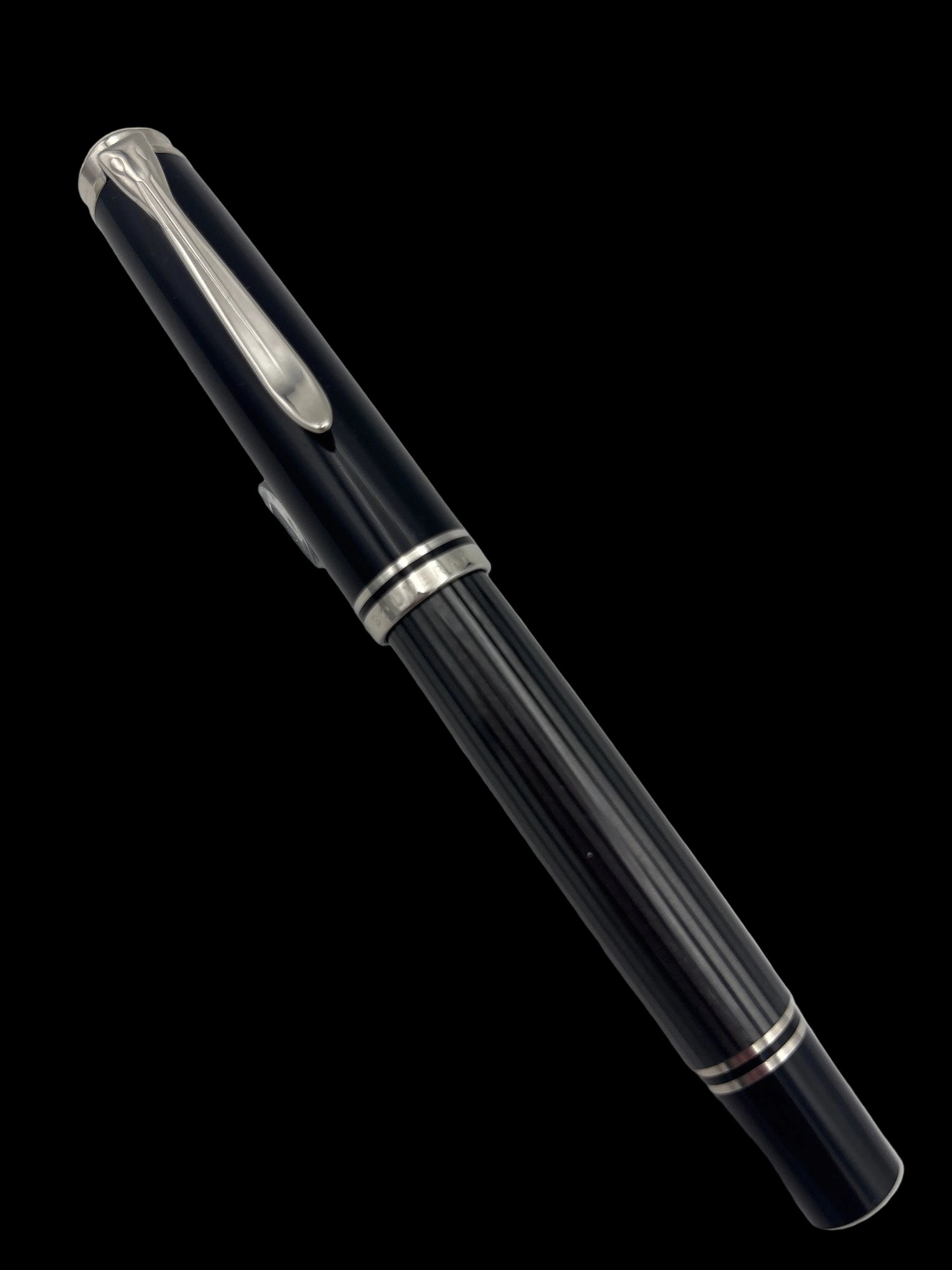Pelikan M805 Anthracite Stressman Transparent - 18C Medium Nib