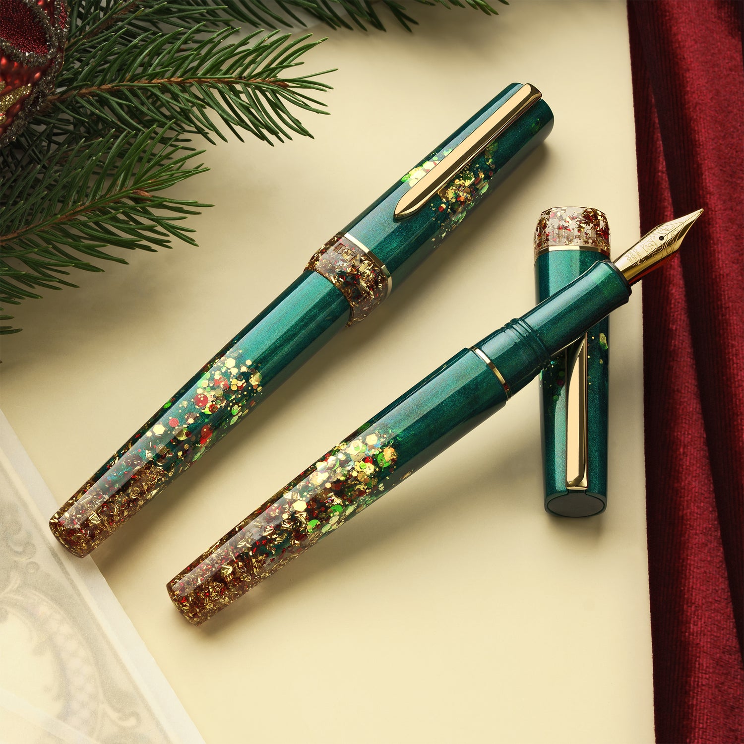 BENU Haute Fountain Pen - Emerald Eve (Special Edition)