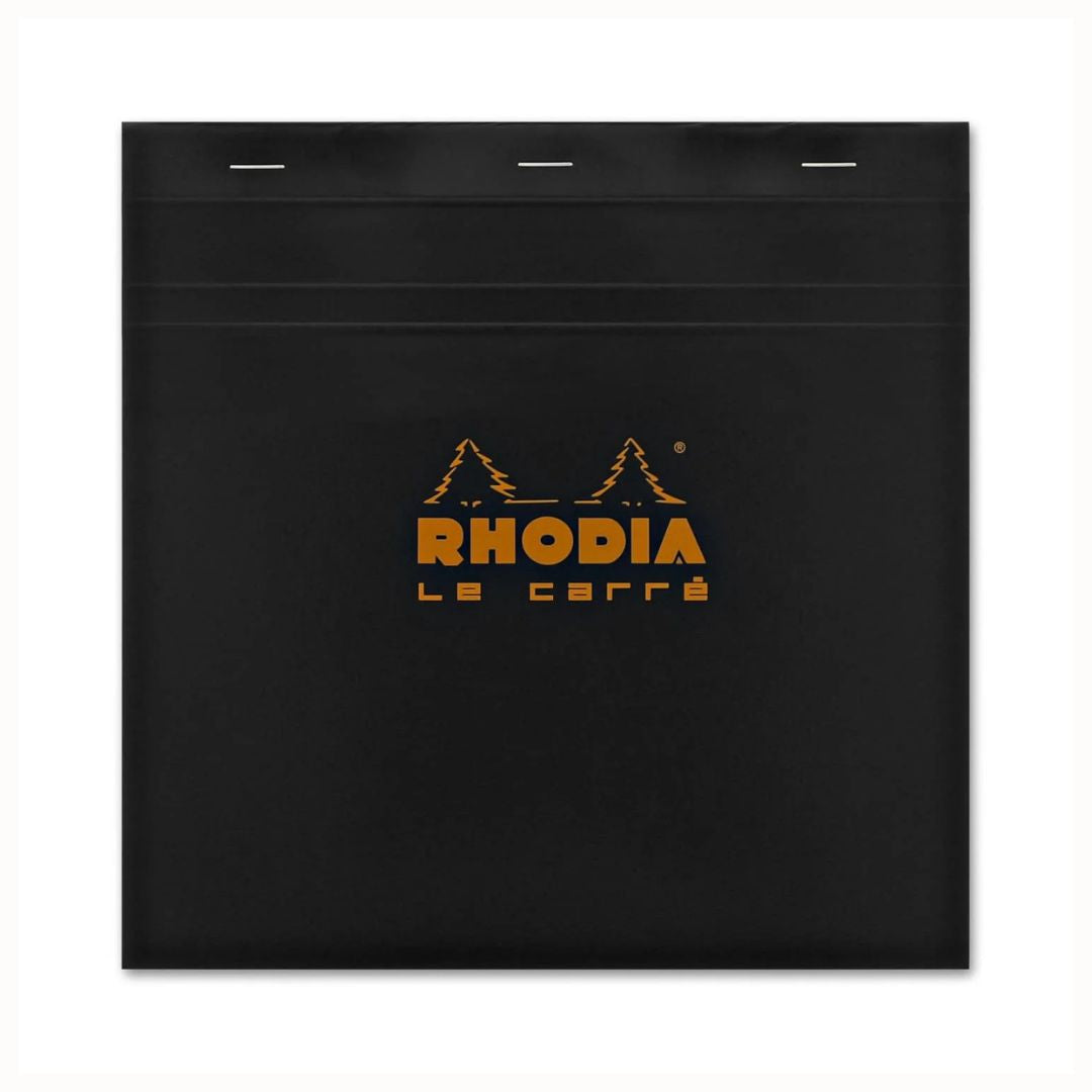 Rhodia Staplebound Graph Paper Notepad in Black - 8.25 x 8.25 – Pen Realm