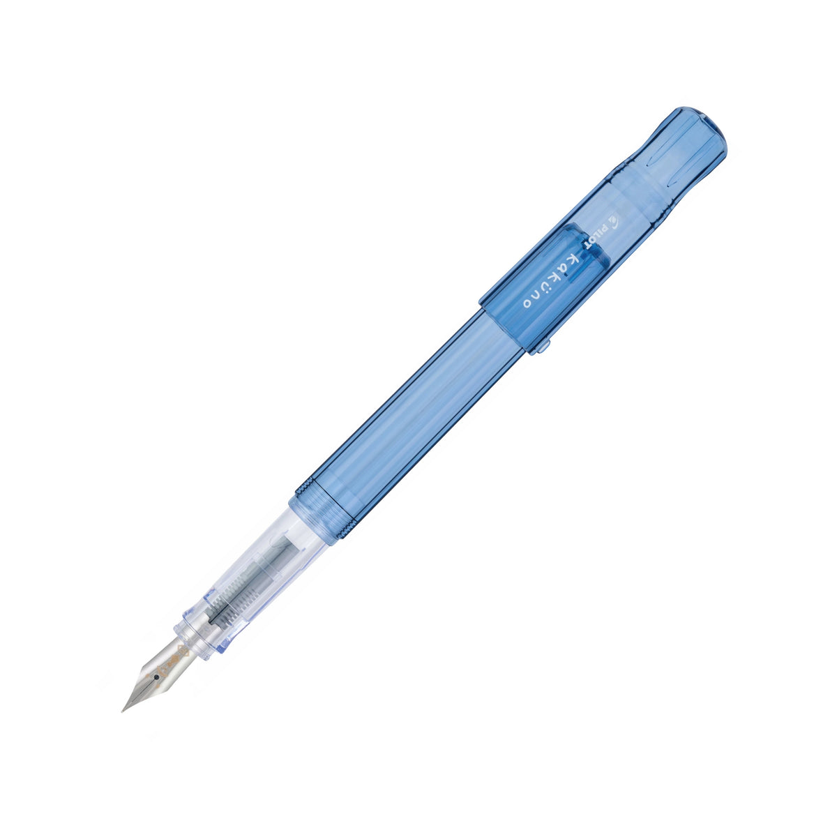 Pilot Kakuno Fountain Pen - Blue Clear