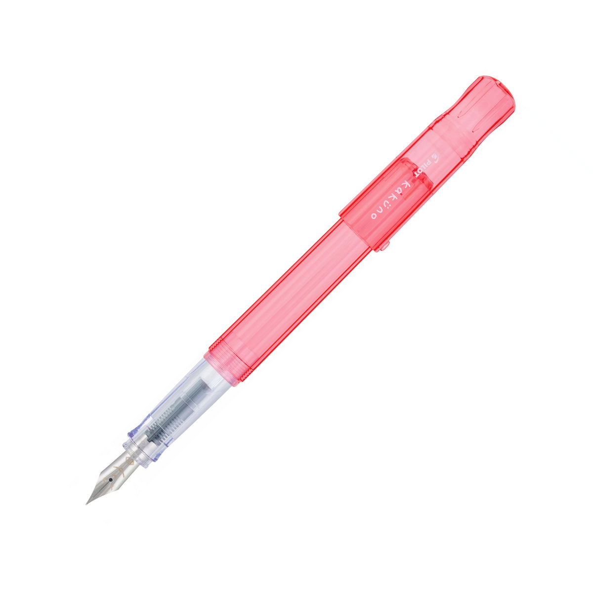 Pilot Kakuno Fountain Pen - Coral Clear