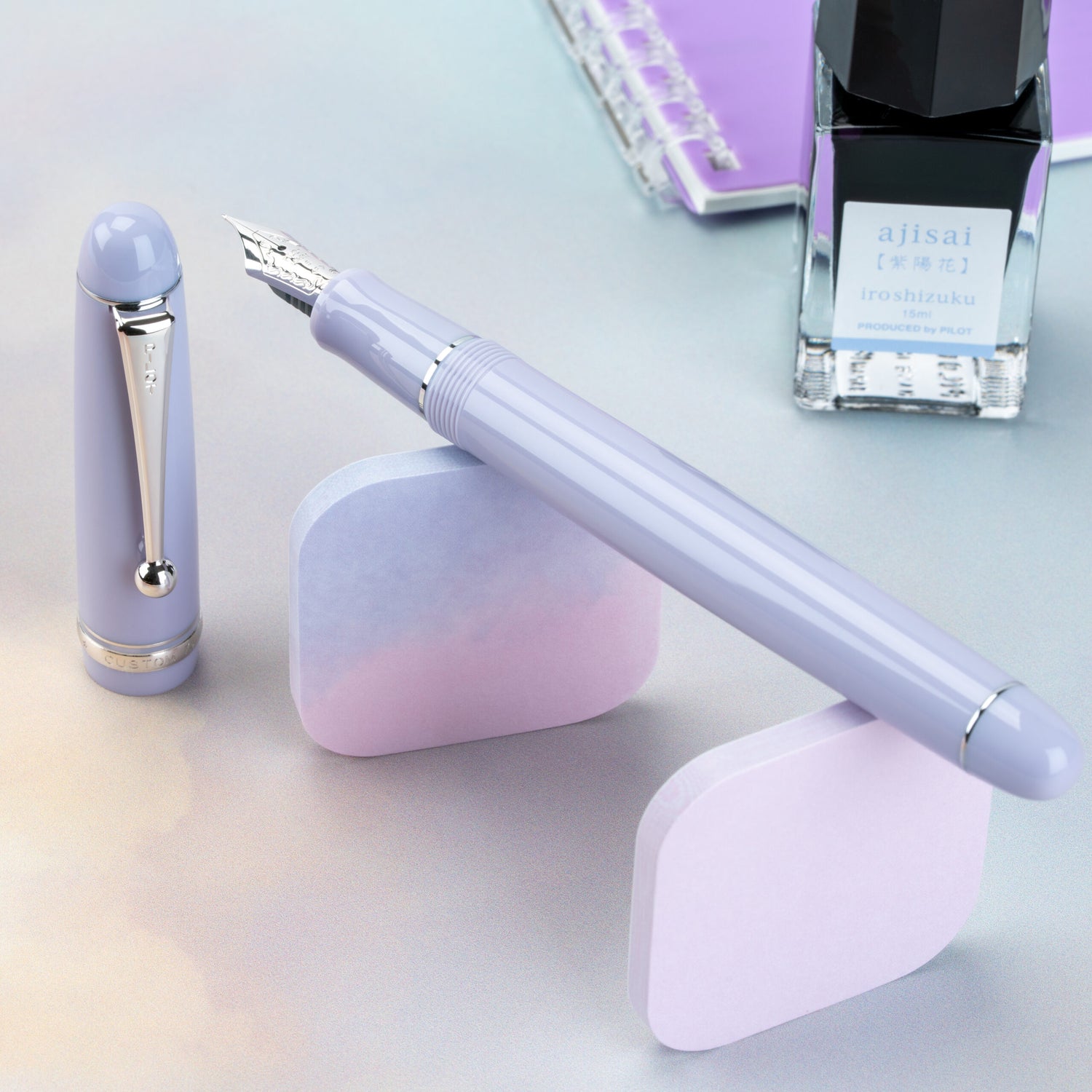 Pilot Custom 74 Fountain Pen - US Exclusive Lavender Fog