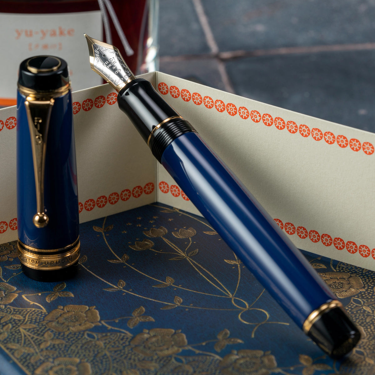 Pilot Custom Urushi Prussian Blue