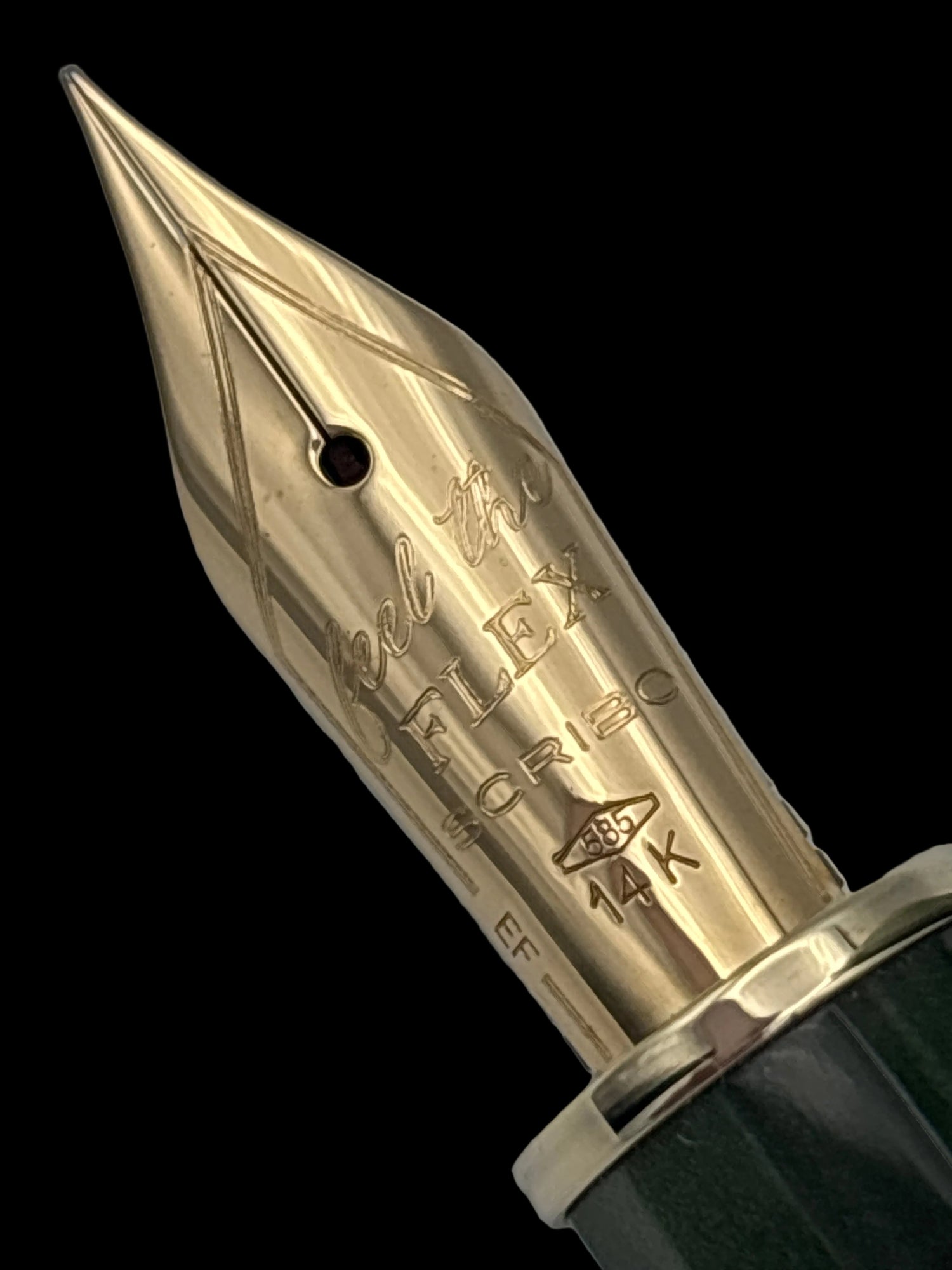 Scribo Feel Verde Bosco - 14k Extra Fine Nib