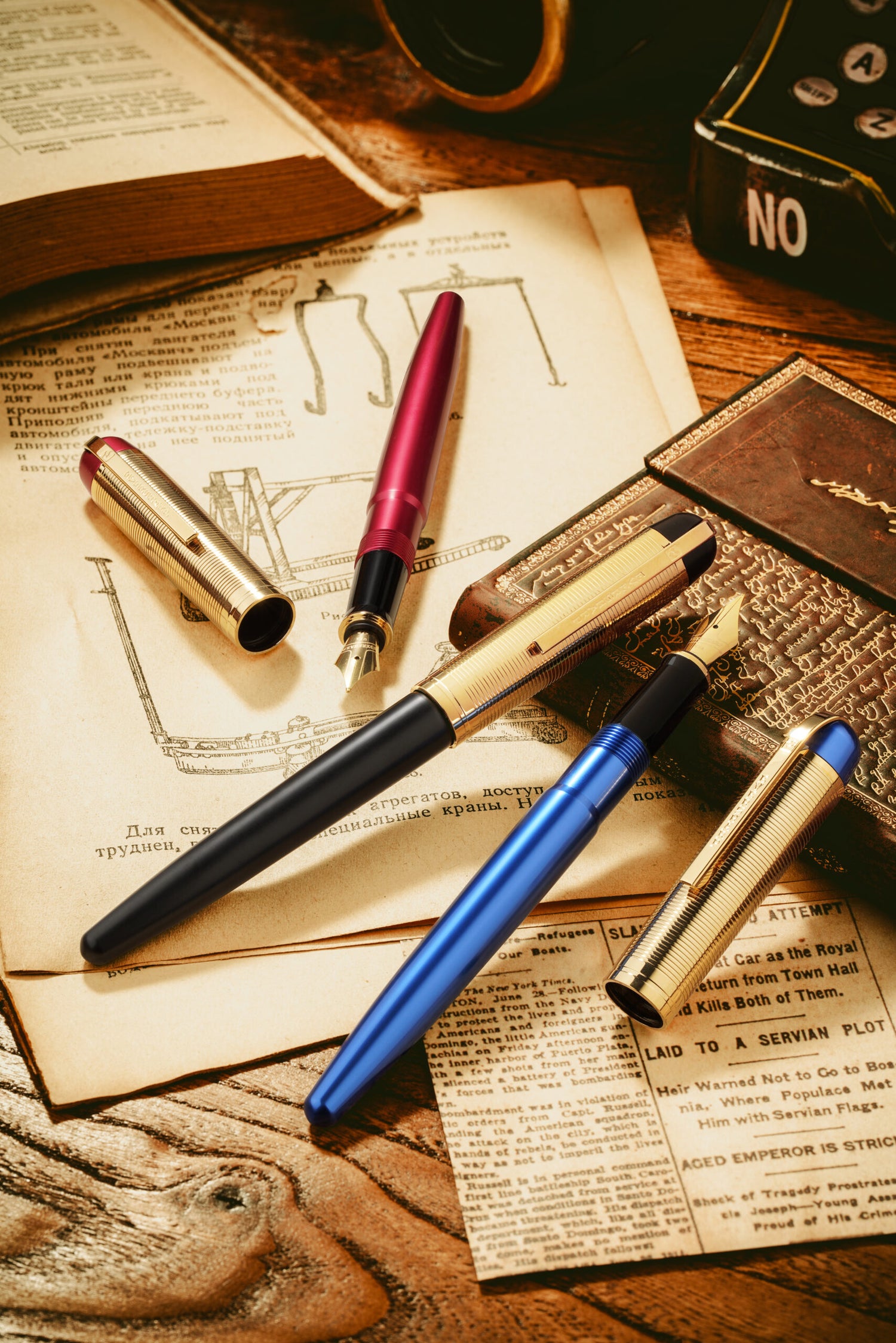 Wahl-Eversharp Skyline Gold Trim