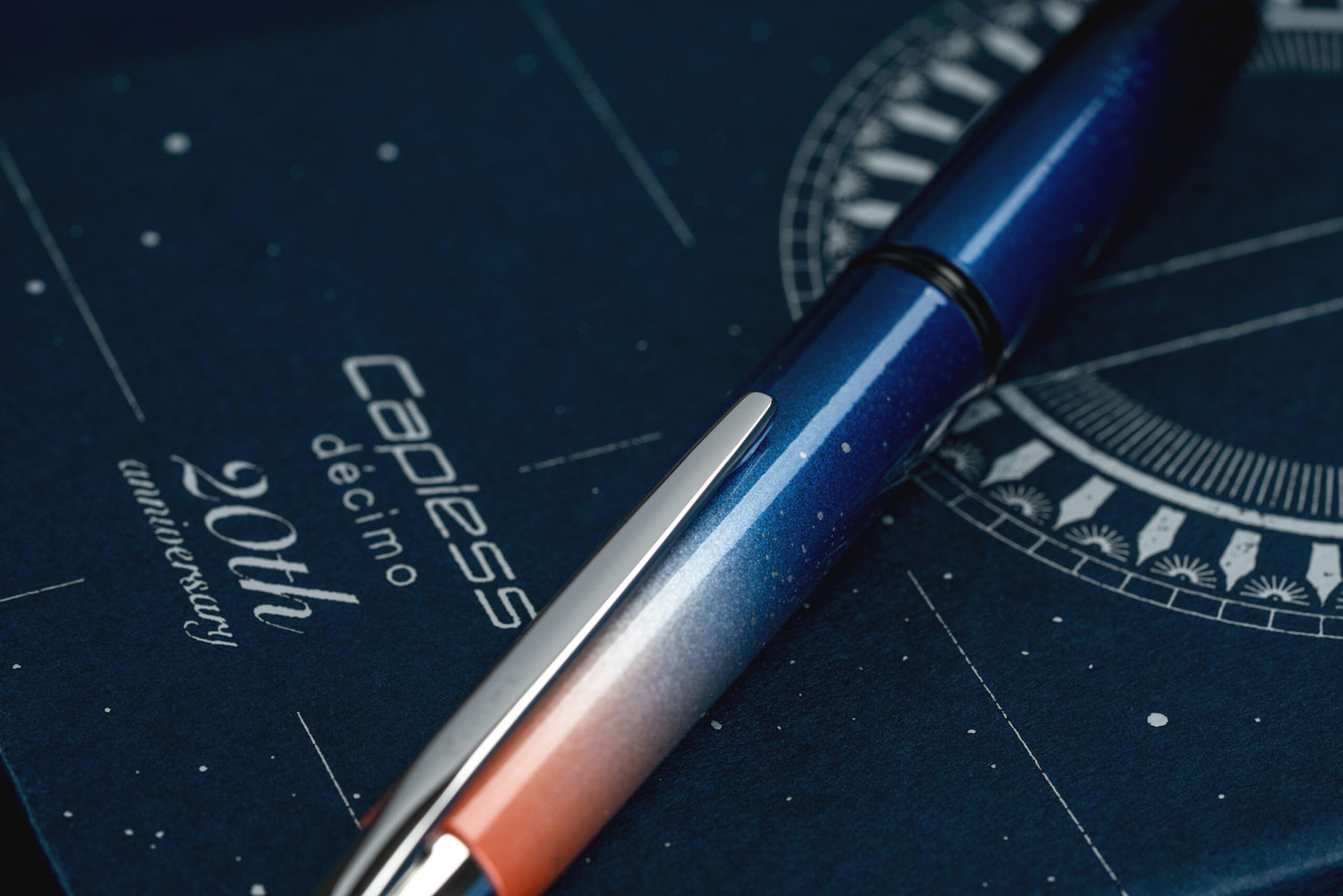 Pilot Capless Decimo Fountain Pen - 20th Anniversary Limited Edition
