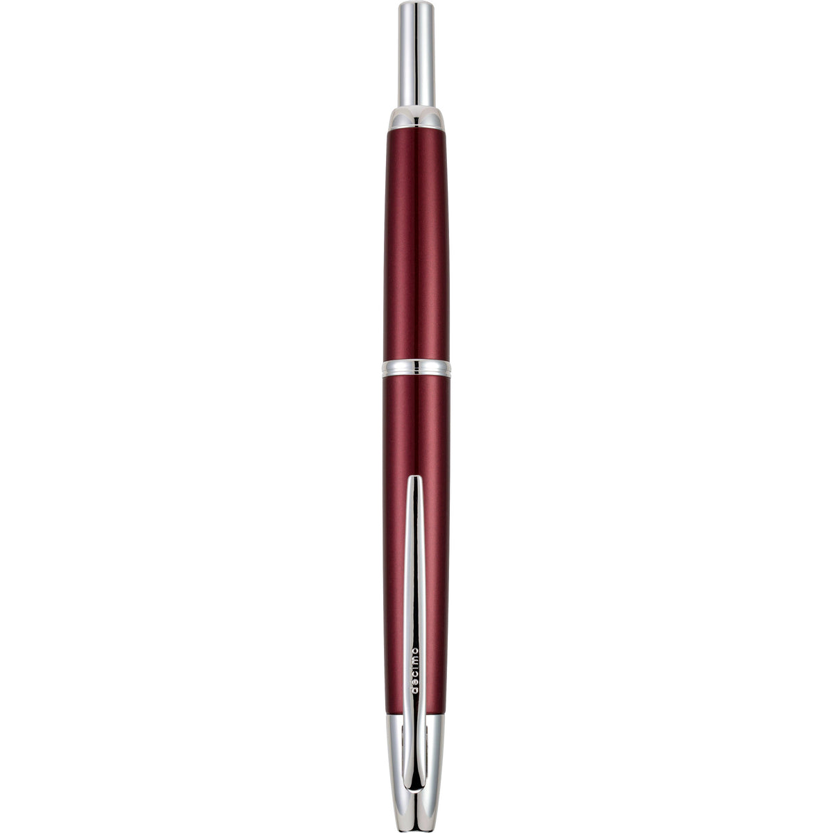 Pilot Capless Decimo Fountain Pen - Burgundy