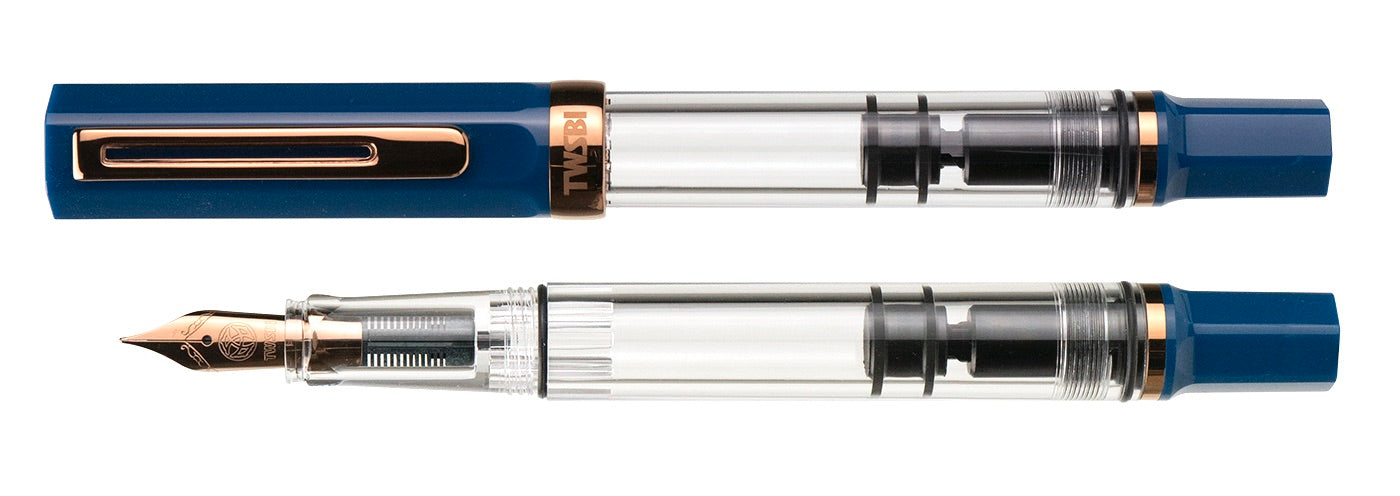 TWSBI ECO Indigo Blue & Bronze Fountain Pen