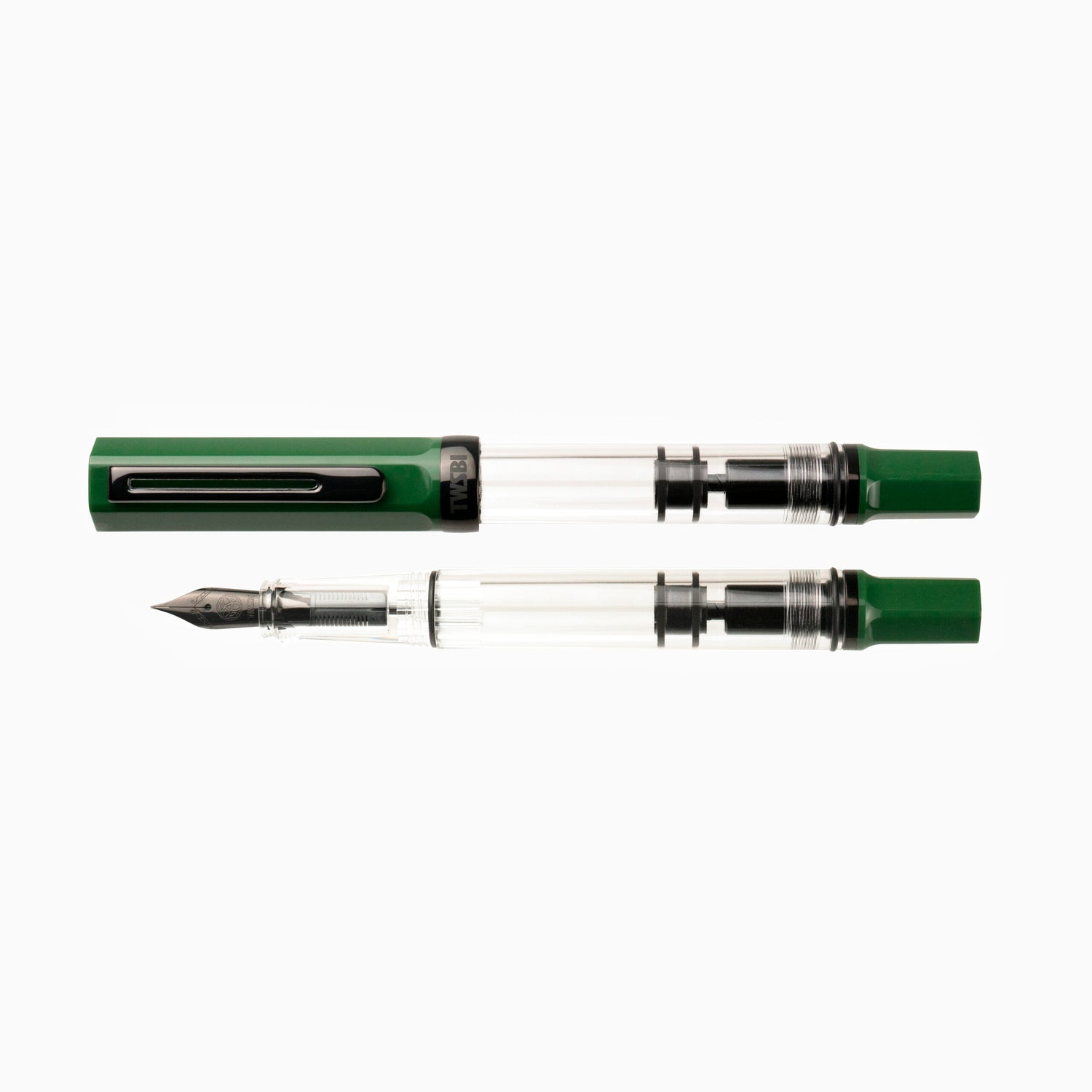 TWSBI ECO Irish Green & Onyx Fountain Pen