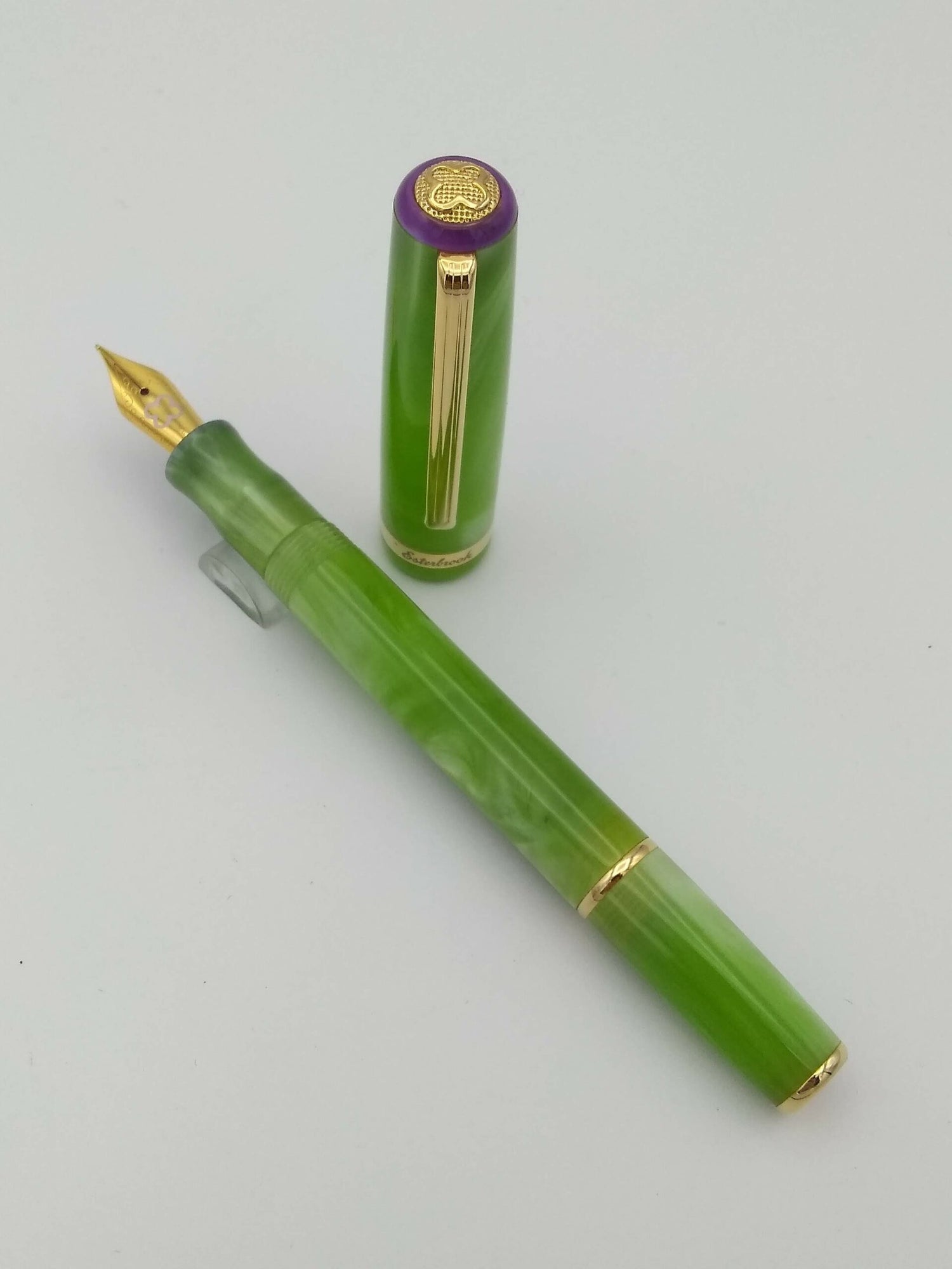 Esterbrook JR Paradise Collection Key Lime - Extra Fine Steel Nib