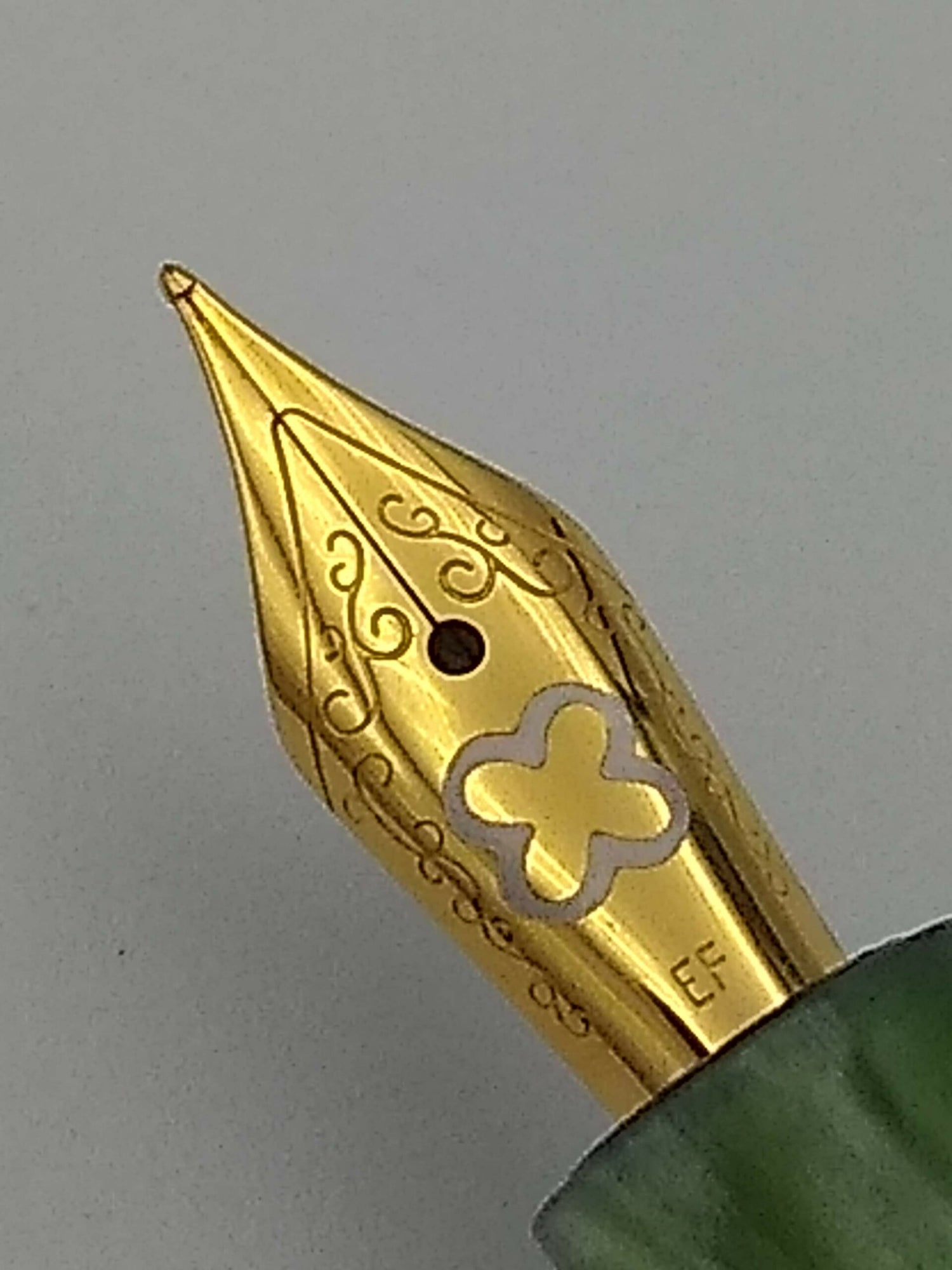 Esterbrook JR Paradise Collection Key Lime - Extra Fine Steel Nib