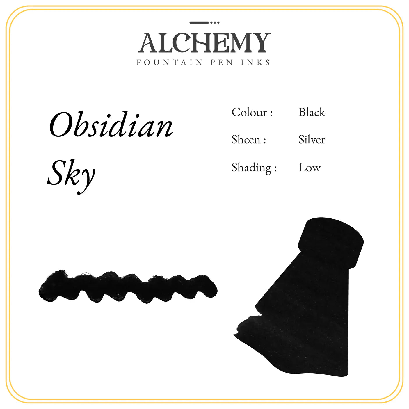 Endless Alchemy Obsidian Sky Ink