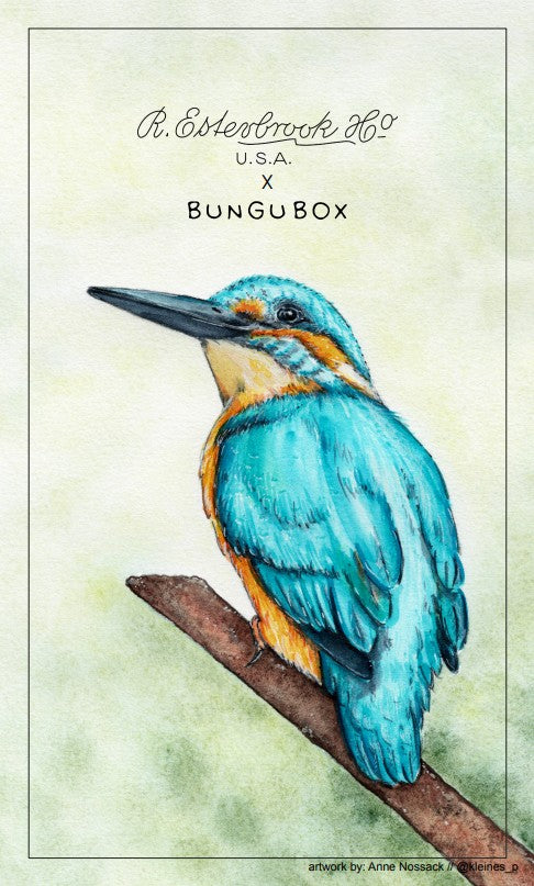 Esterbrook x BUNGU Box Kingfisher Edition Blotter Paper