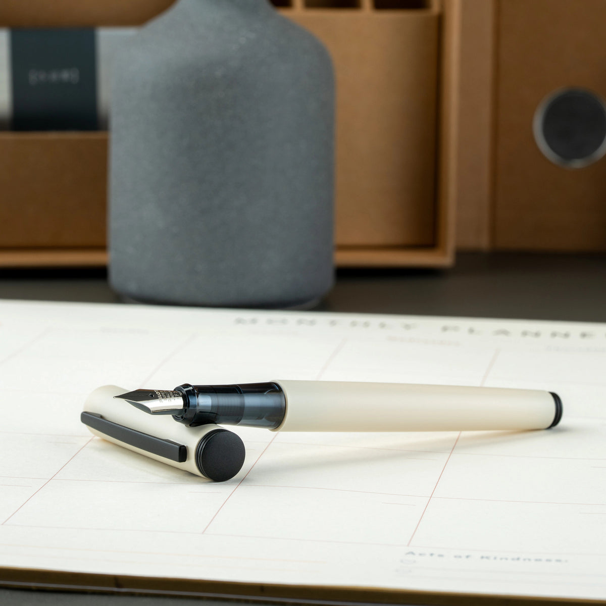 Pilot Explorer Fountain Pen - Ivory Matte