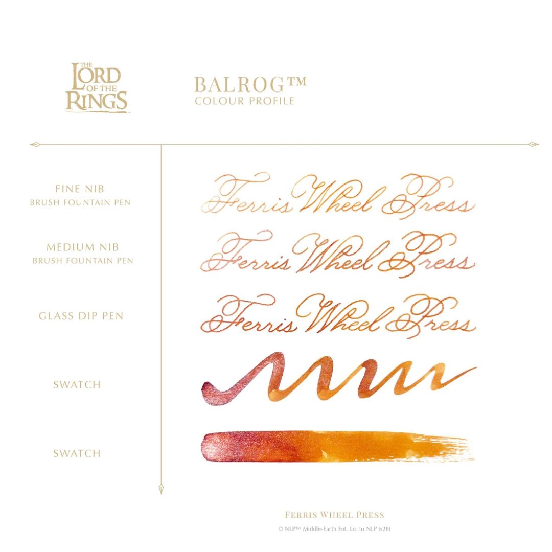 Ferris Wheel Press | Lord of the Rings | 25th Anniversary Ink