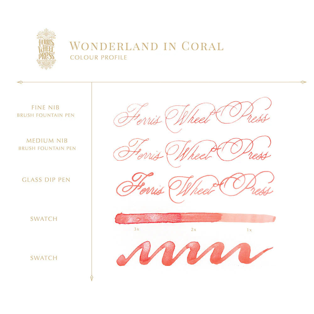 Ferris Wheel Press - Wonderland in Coral