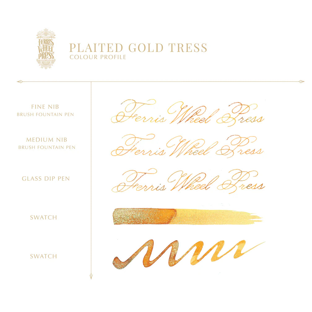 Ferris Wheel Press Ferritales Collection - Once Upon a Time | Plaited Gold Tress