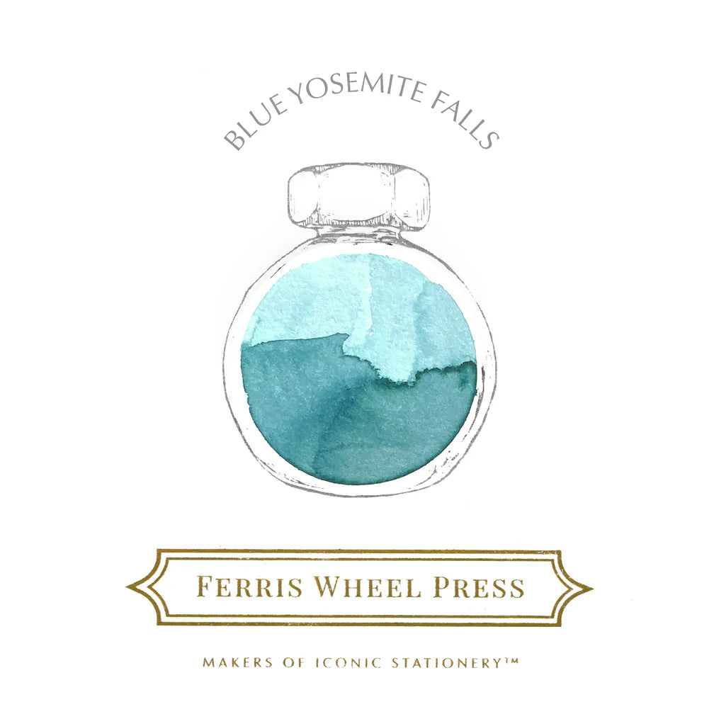 Ferris Wheel Press - Blue Yosemite Falls