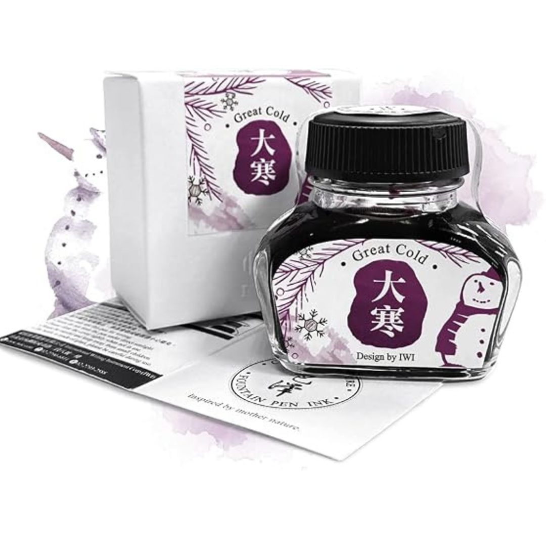 IWI Color of Nature Fountain Pen Ink - Great Cold