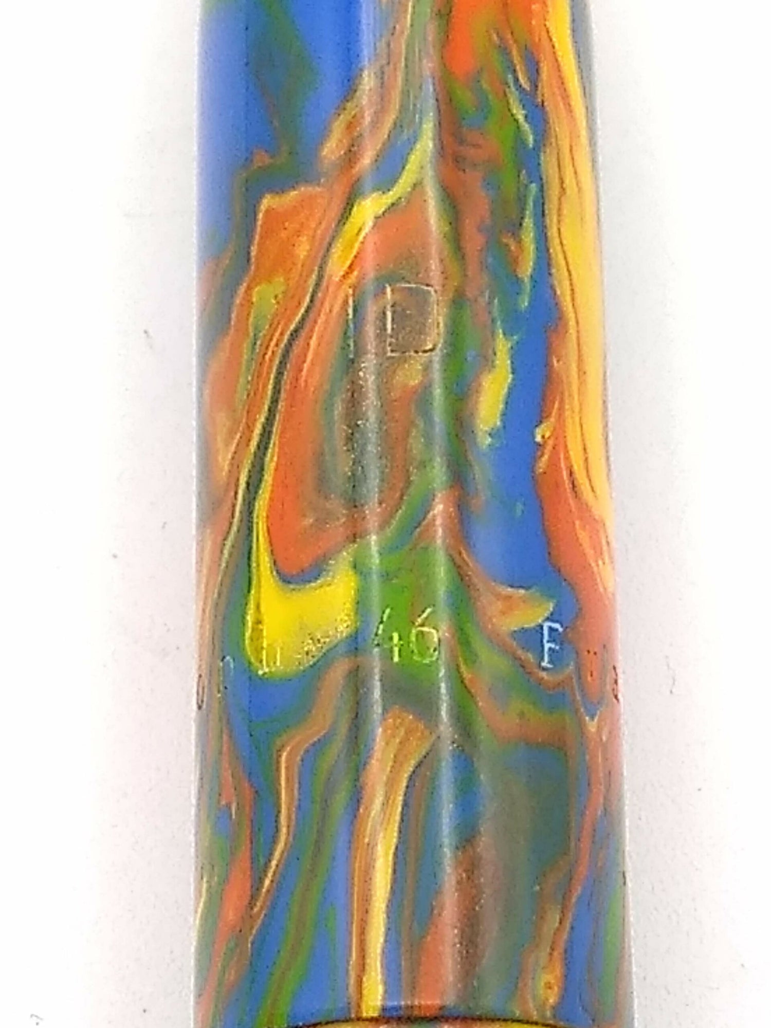 Franklin Christoph 46 Multi Color Swirl - Extra Fine Steel Nib