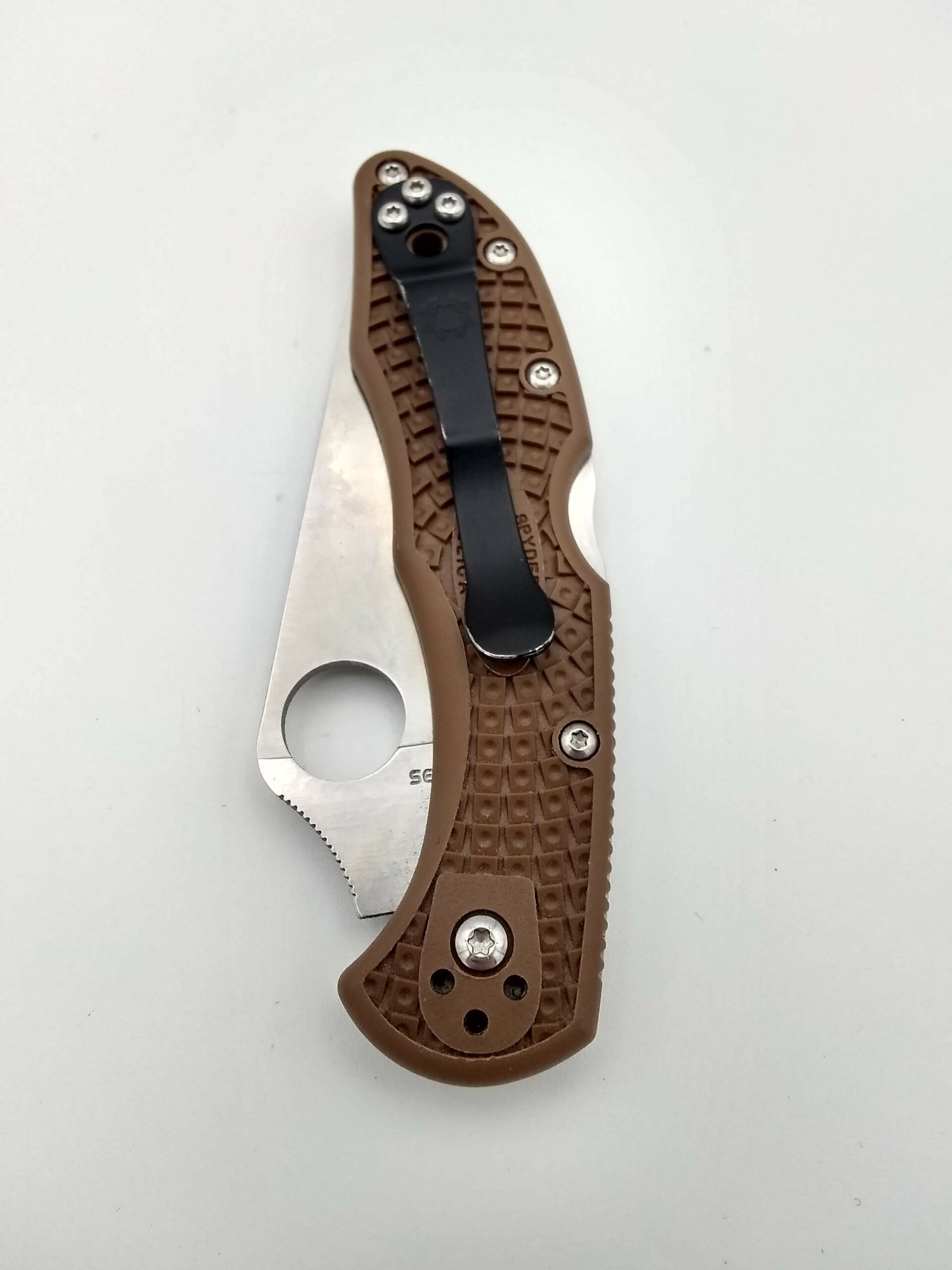 Spyderco Delica 4 Brown - Pre Owned