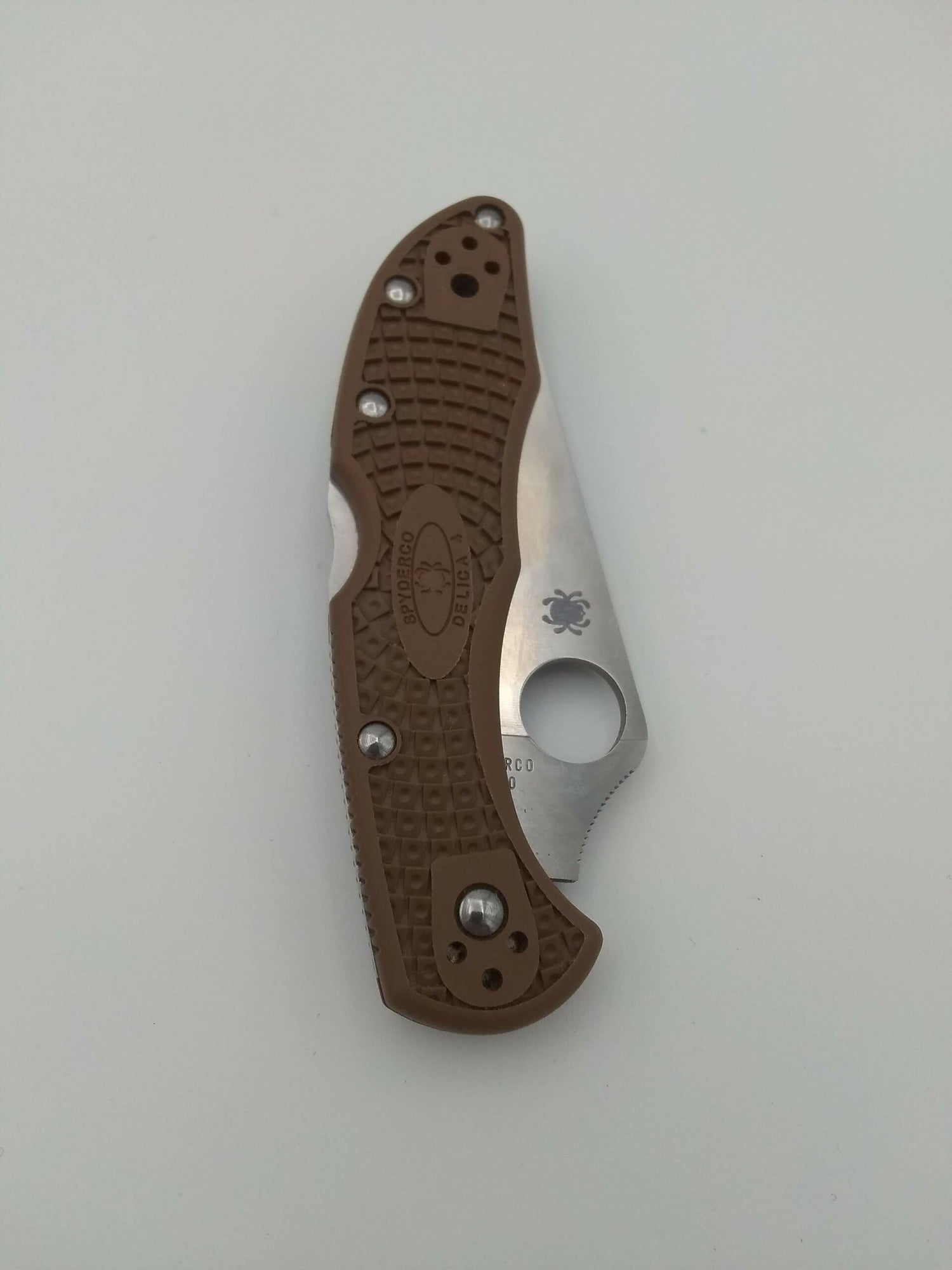 Spyderco Delica 4 Brown - Pre Owned