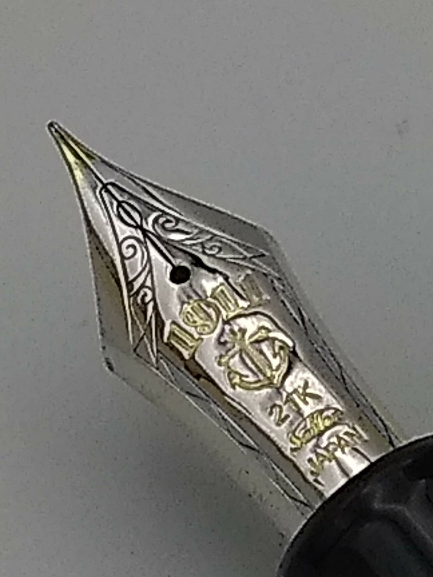 Sailor KOP Black - 21k Medium Cursive Italic Nib