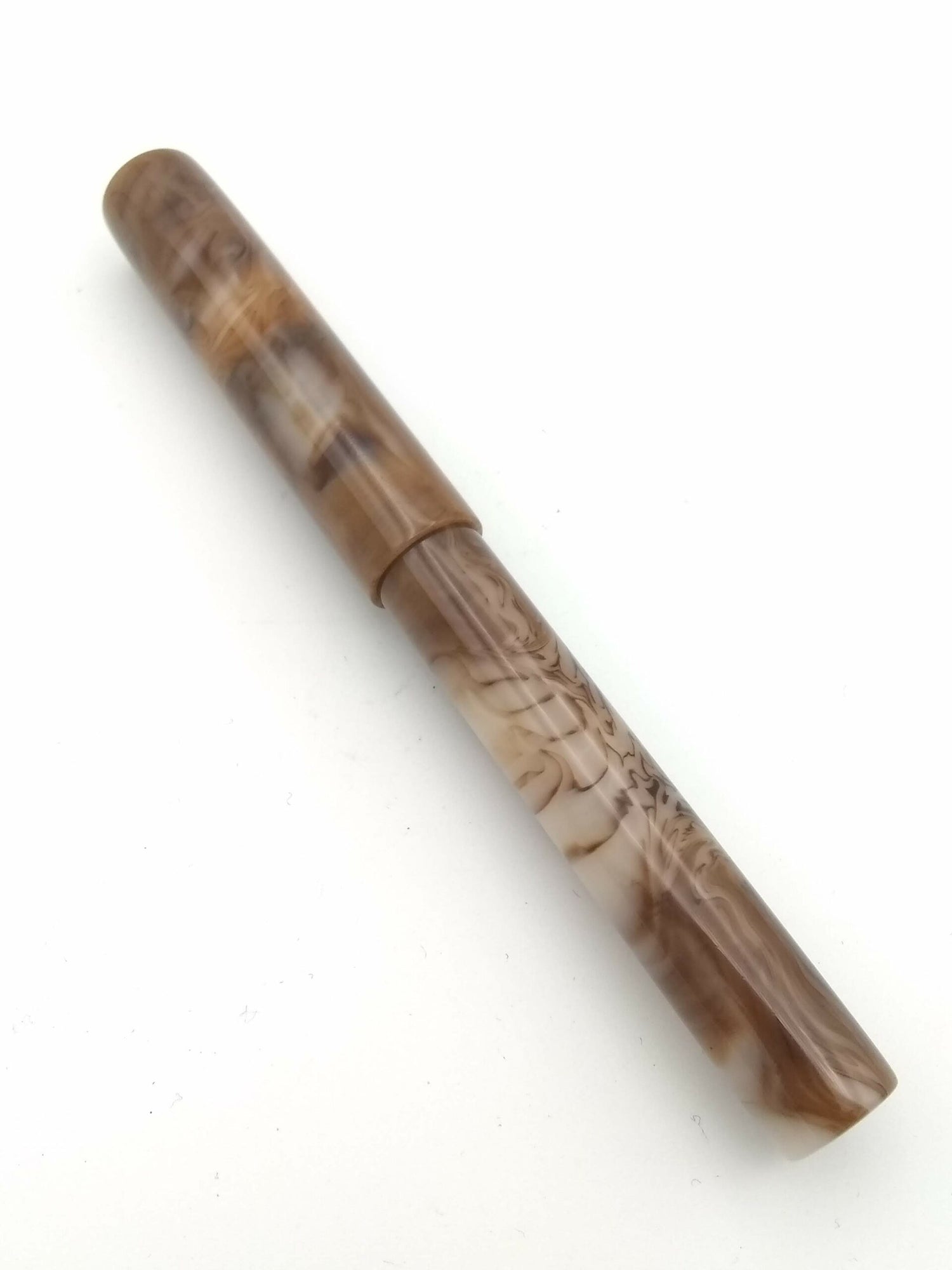 Scriptorium Aeterna Cafe au Lait - Fine Steel Nib