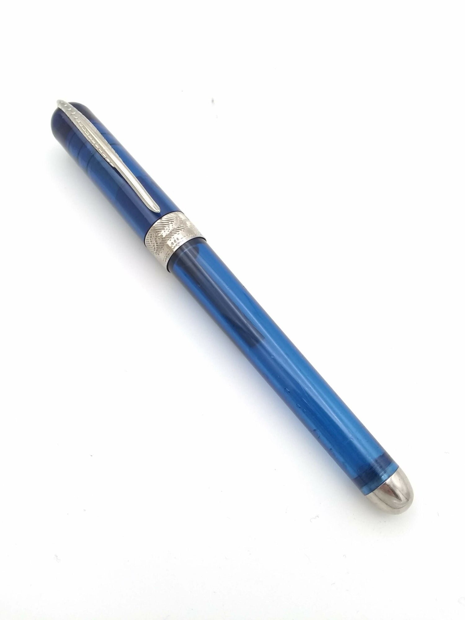 Pineider Avatar Blue - Medium Steel Nib