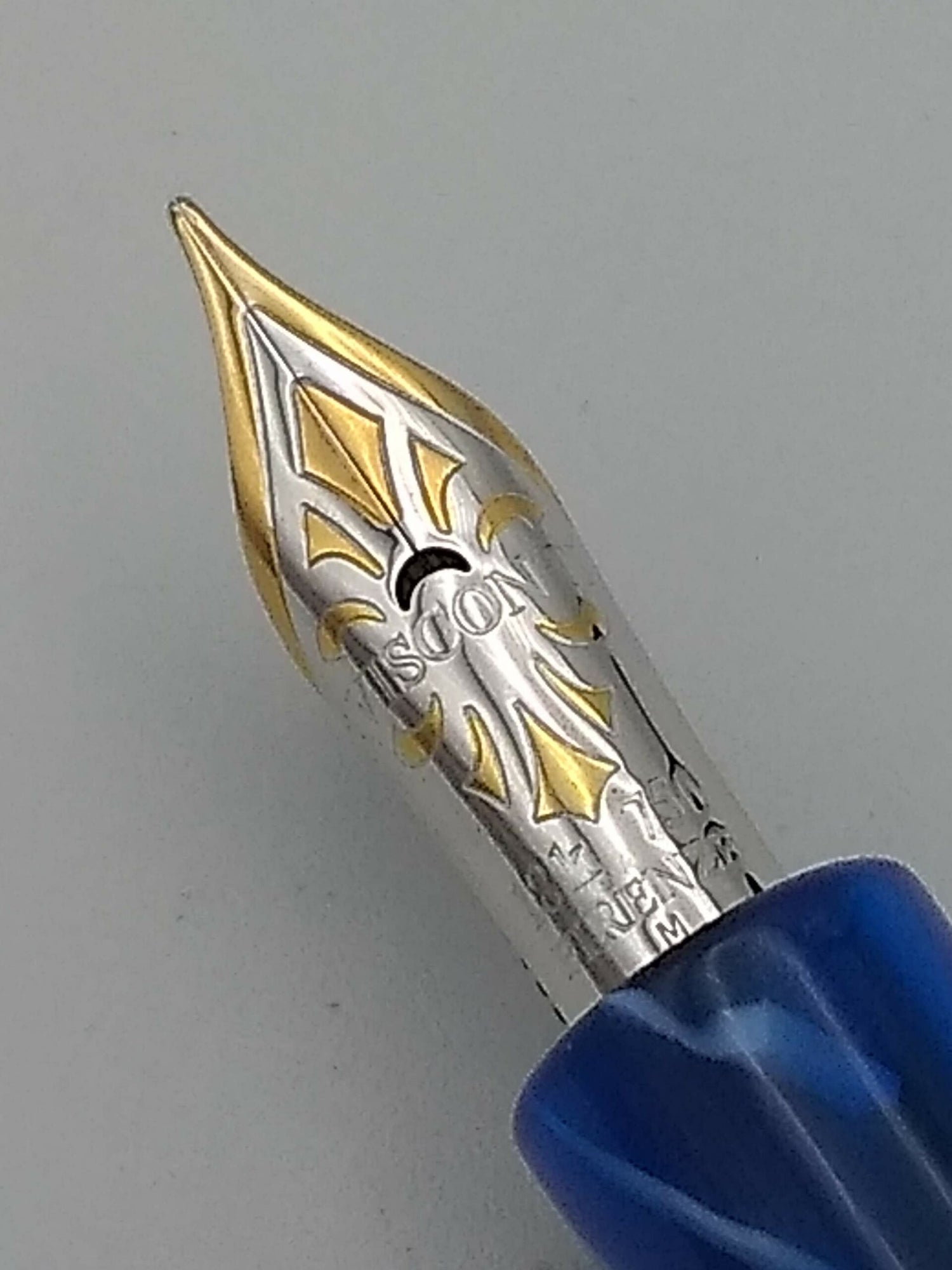 Visconti Empire Blue - 18k Medium & Ballpoint Set