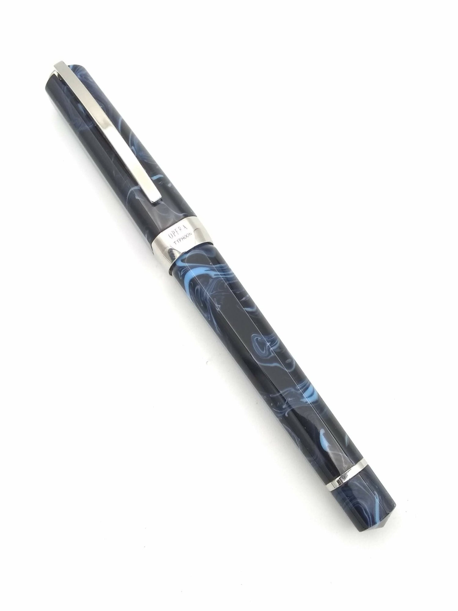 Visconti Opera Typhoon Blue LE 100/1000 - Medium Steel Nib
