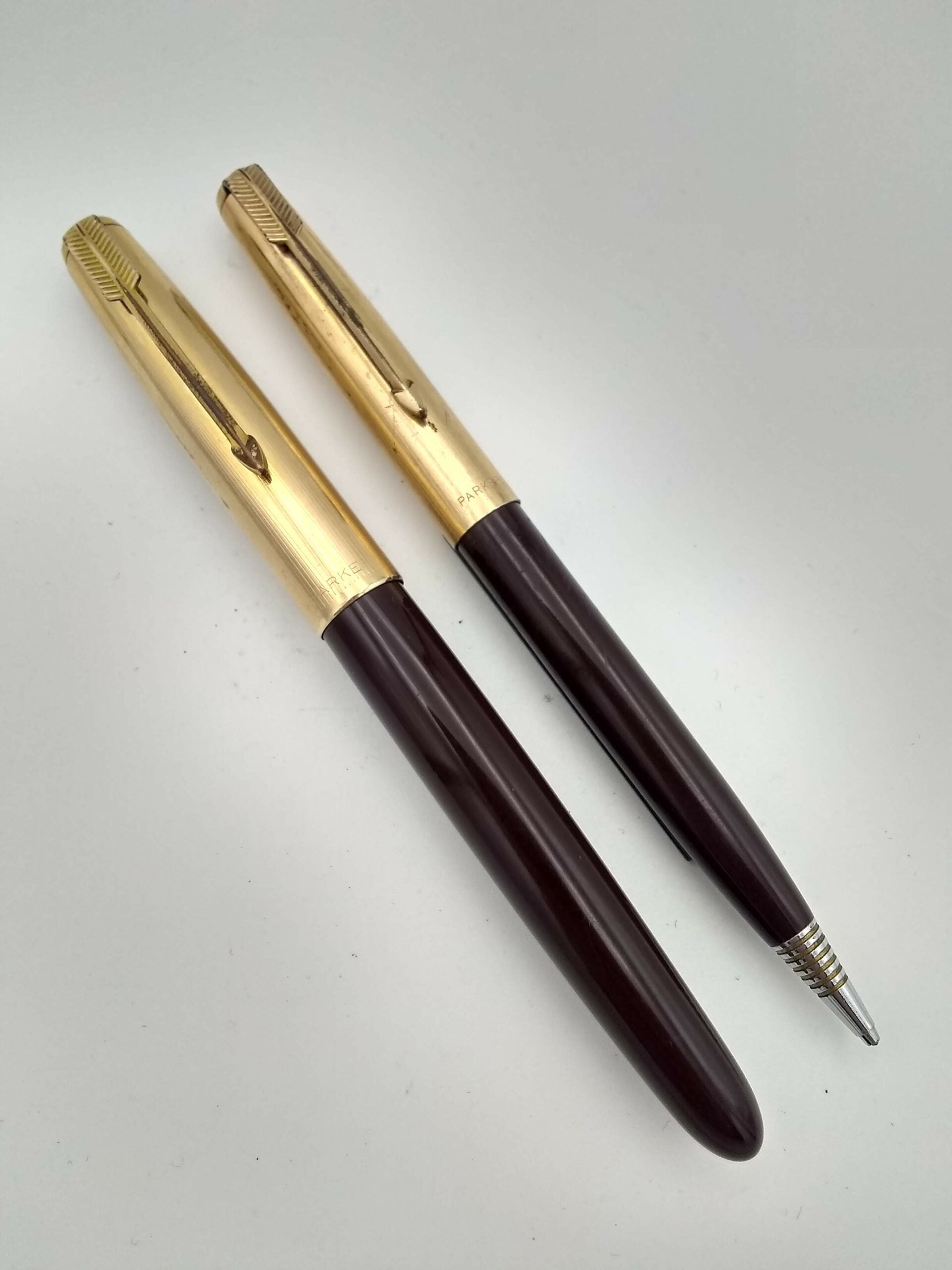 Parker 51 Aero Burgundy Set - 14k Medium & Pencil - Pen Realm