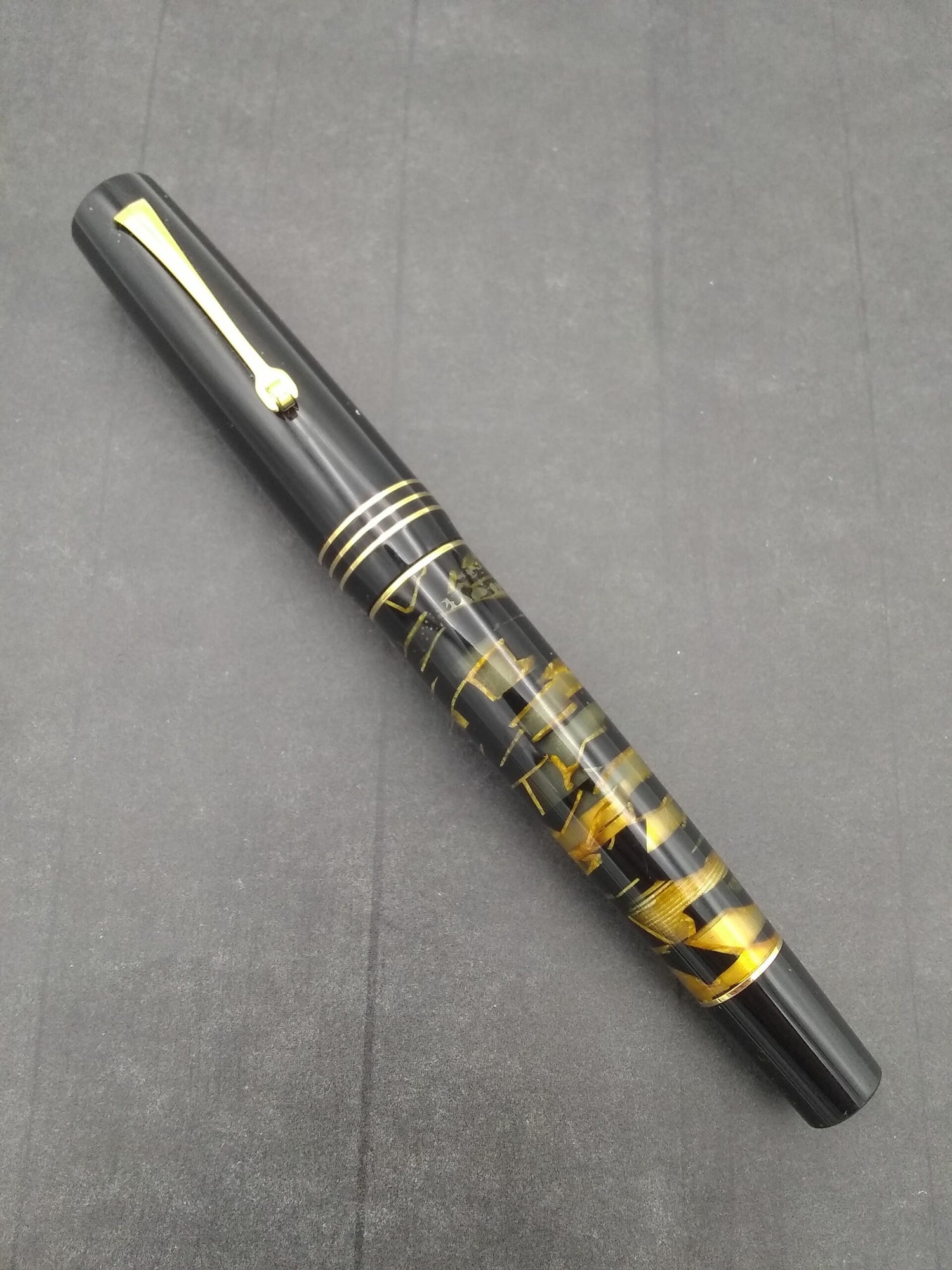 Leonardo MZG Black Lucens Celluloid - 