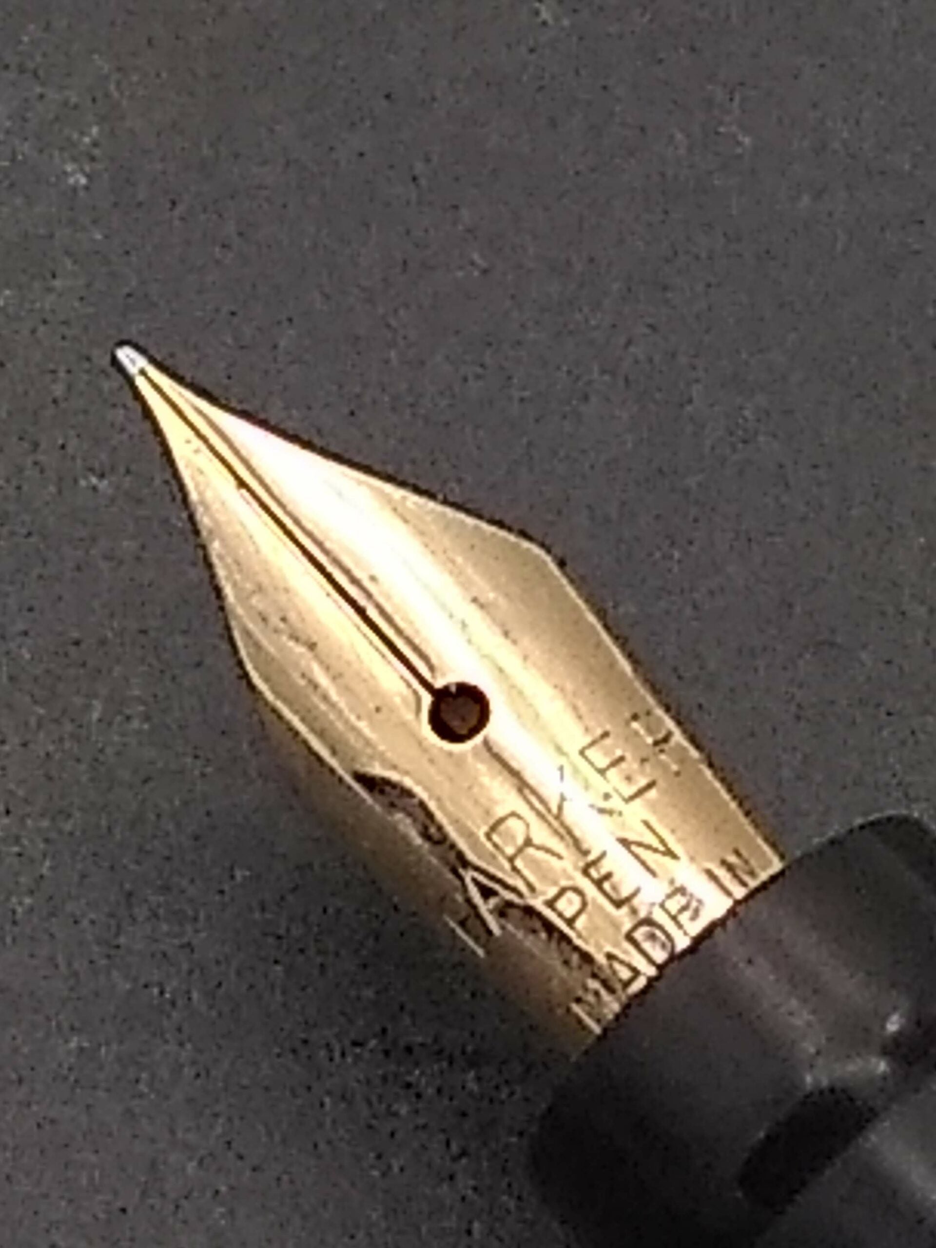 Parker Lady Duofold Orange - 14k Extra Fine Nib - Pen Realm
