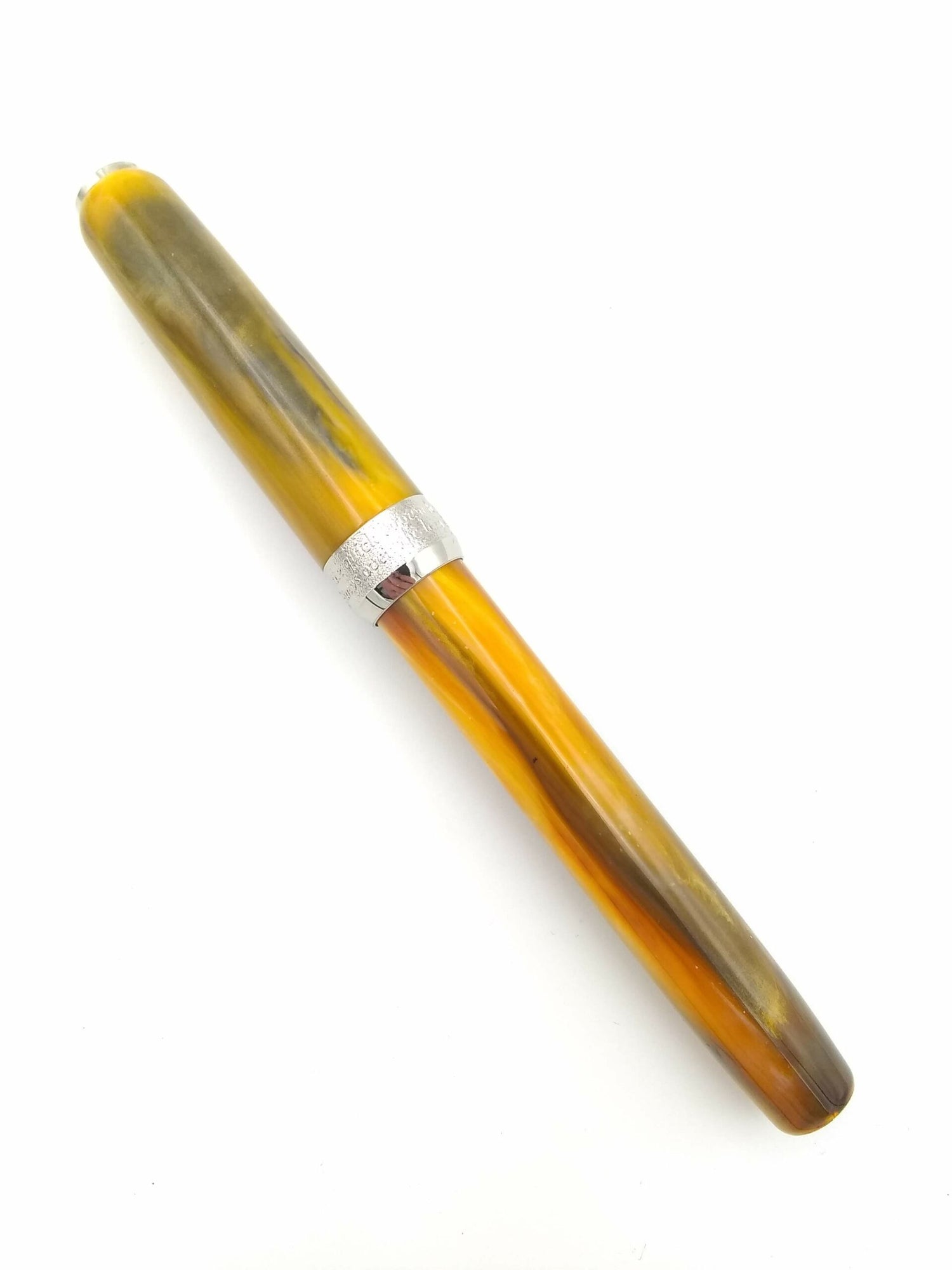 Pineider La Grande Bellezza Tiger Yellow - 14k Fine Nib