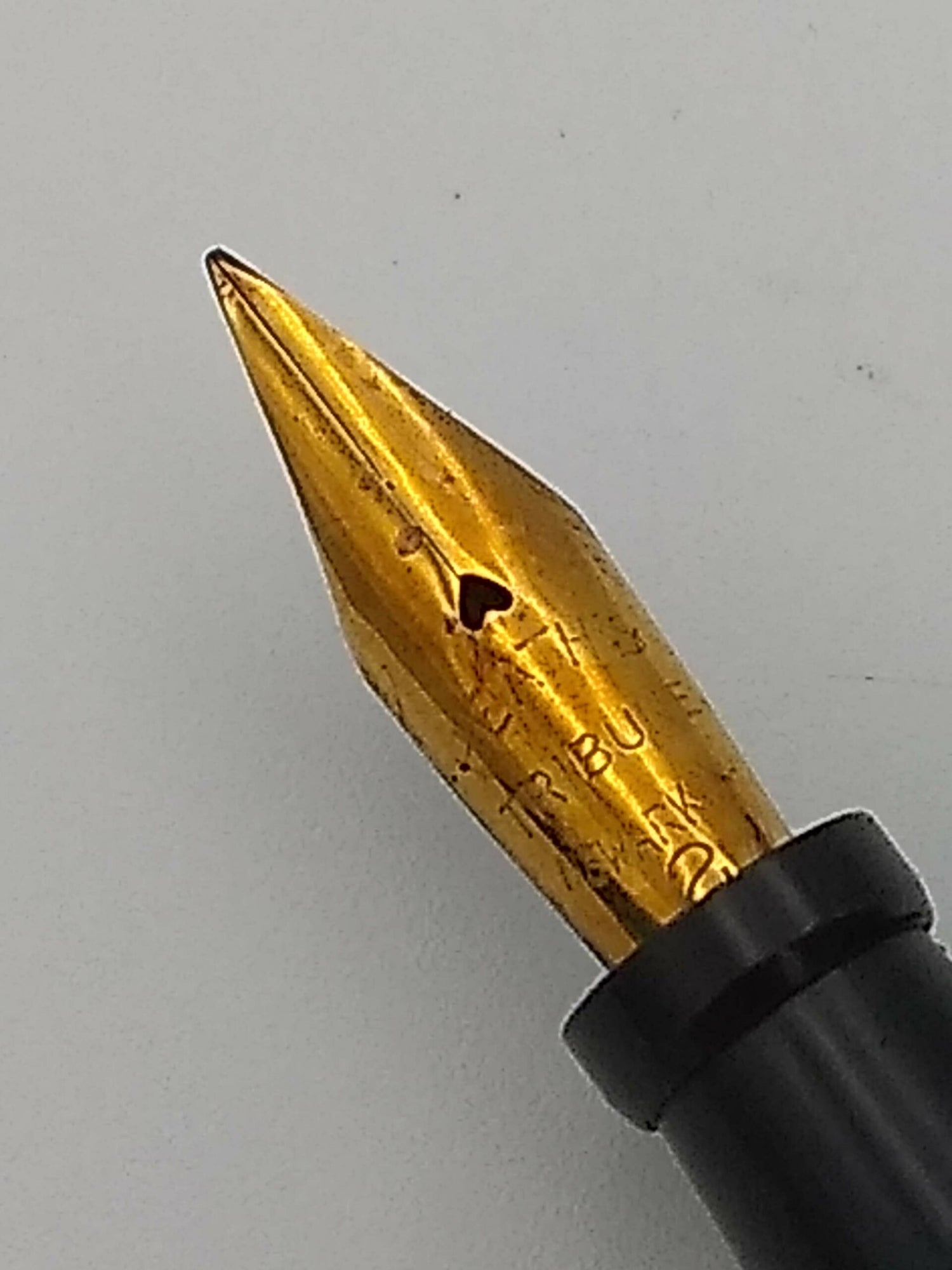 Heath "Metropolitan Life Insurance" Fountain Pen Black - 14k Flex Nib