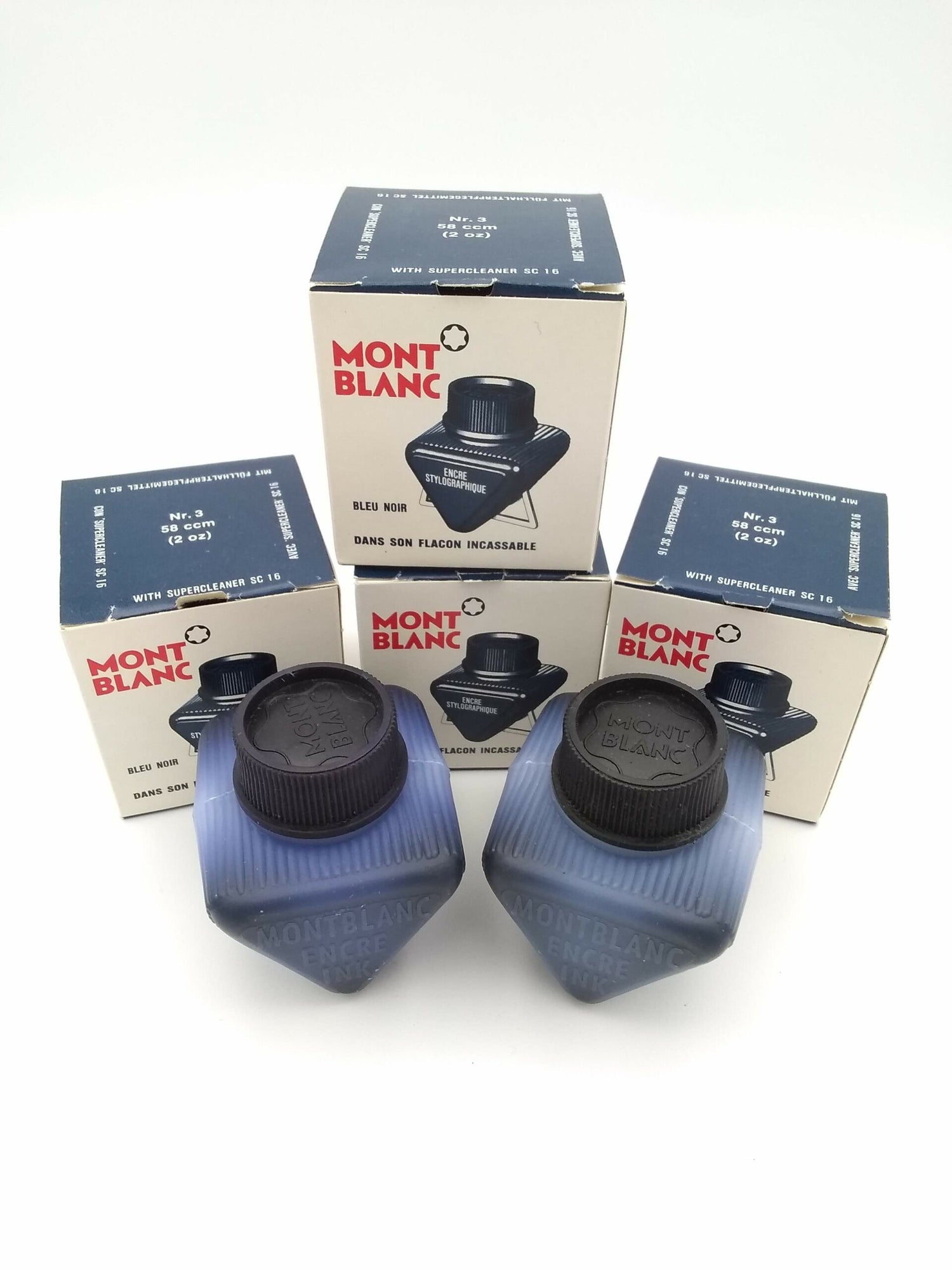 Montblanc New Old Stock - Blue Black Ink 2oz