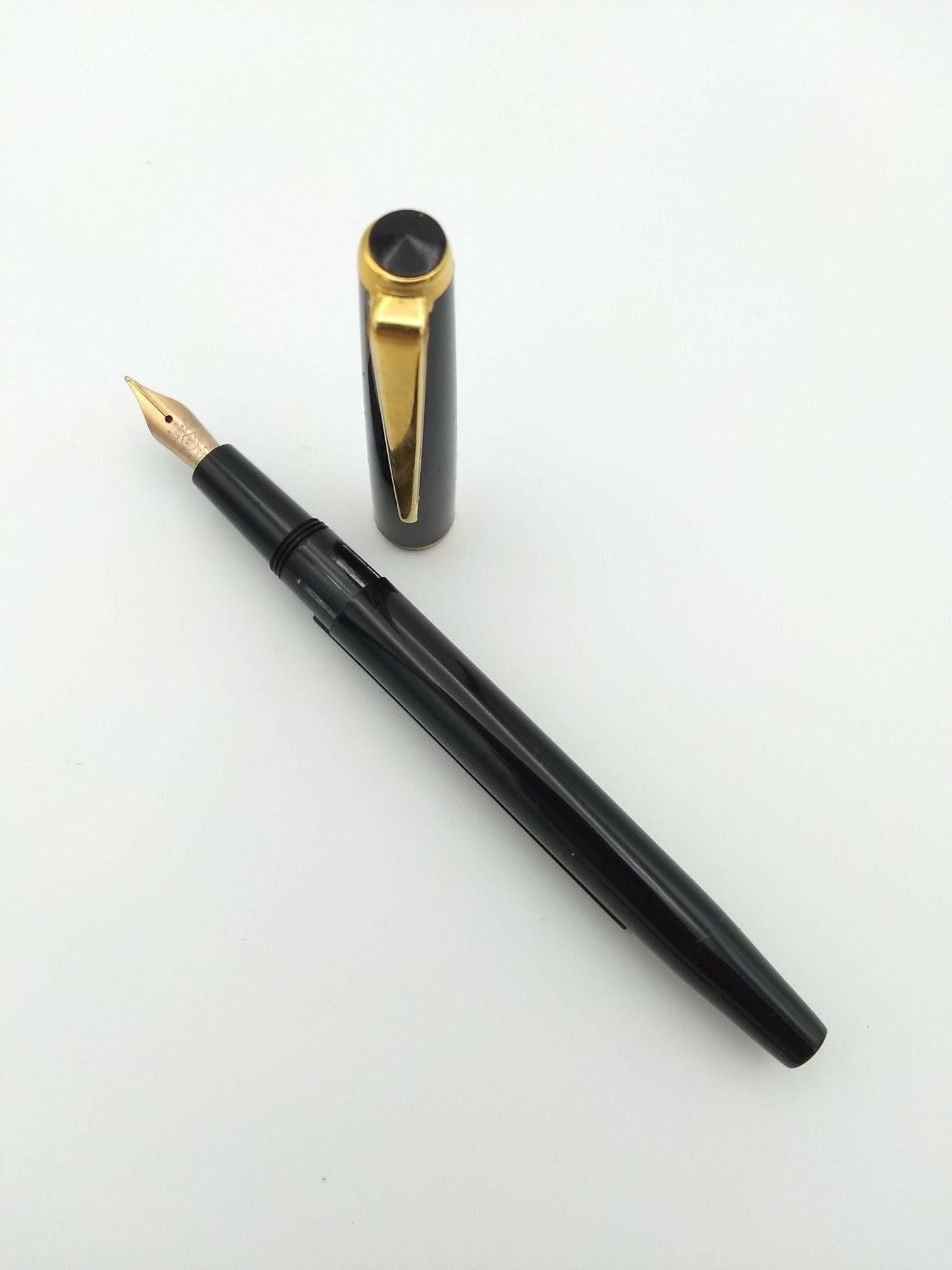 Columbus 50 Black - 14k Fine Nib