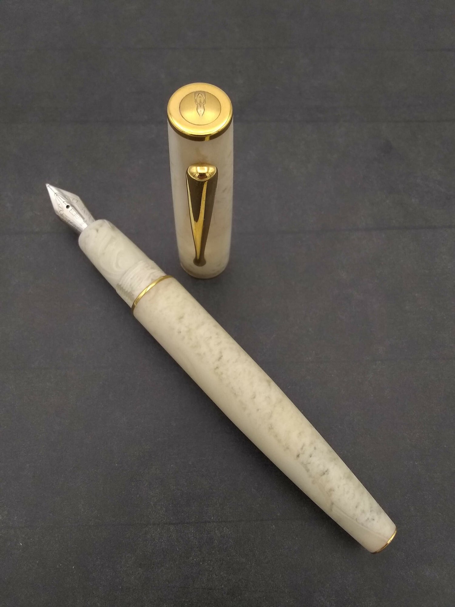 Delta Italiana Ivory - Fine Steel Nib