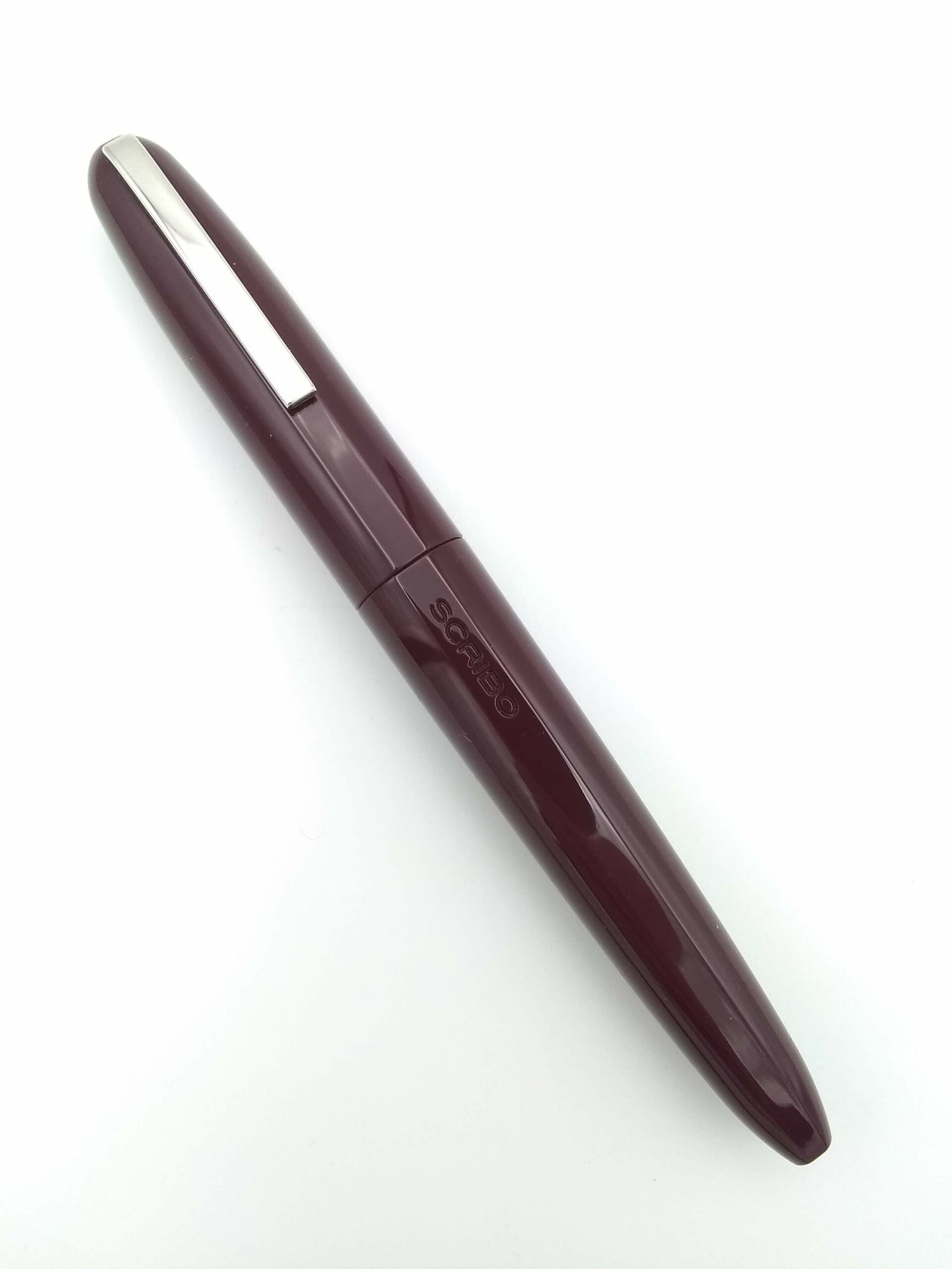 Scribo Piuma Ratio Plum - 18k Fine Nib