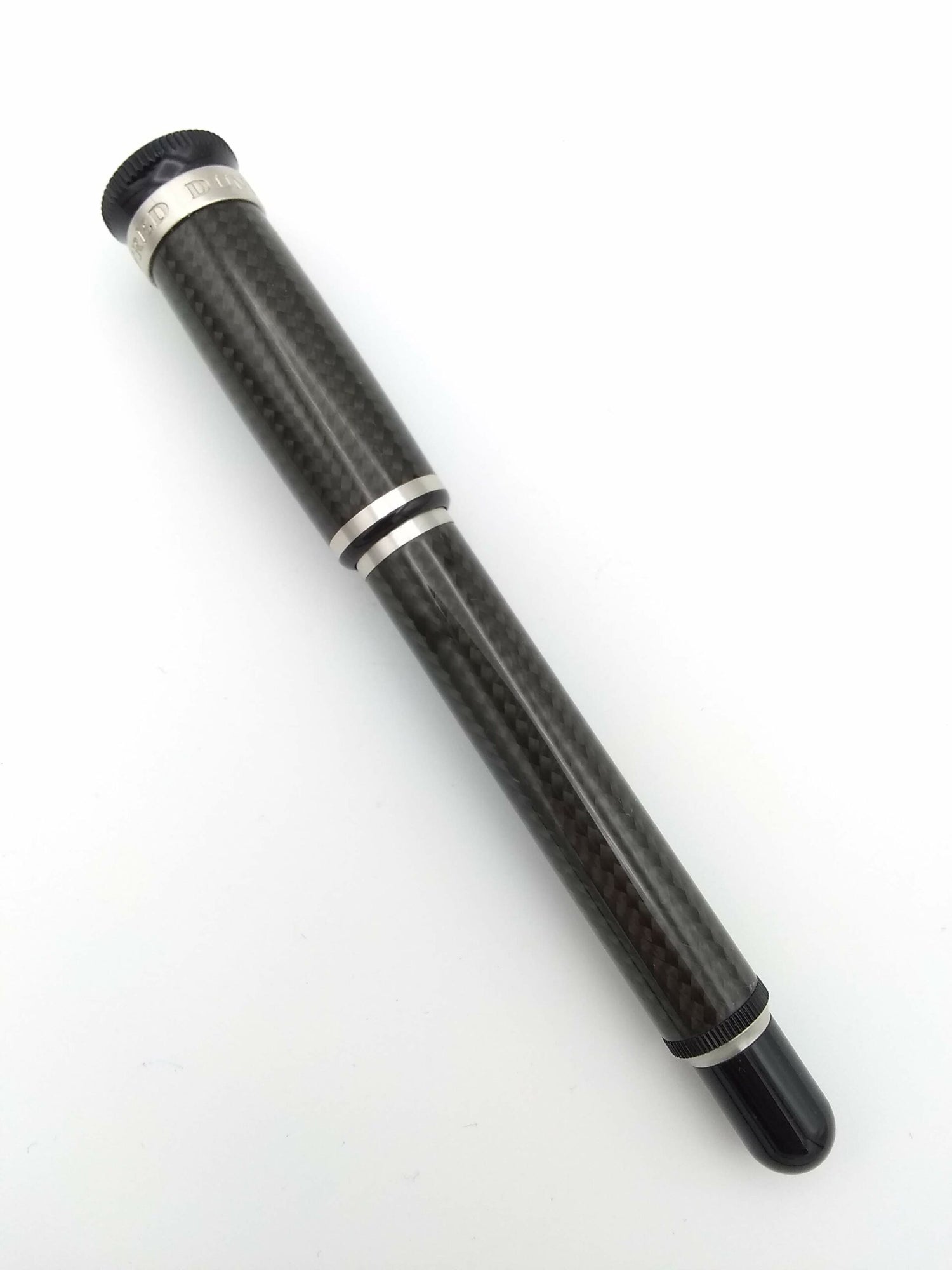 Dunhill Sentryman Carbon Fiber - 18k Medium Nib