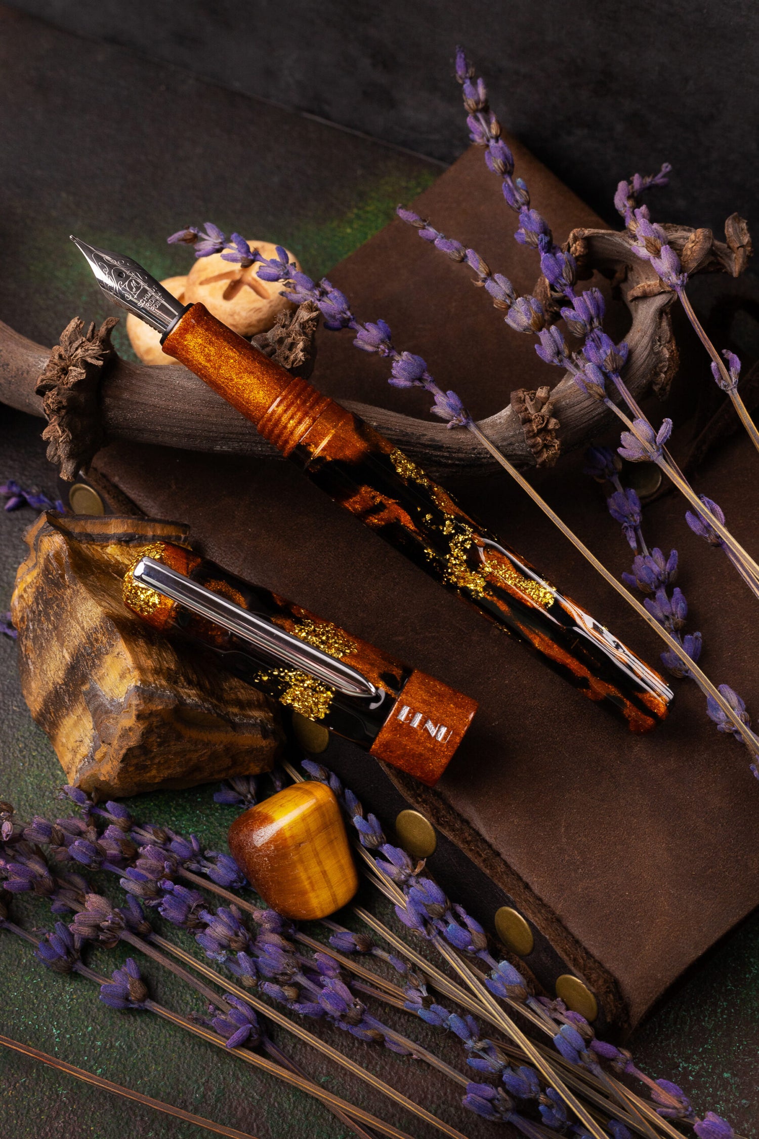 Benu Talisman Tiger's Eye, Cat's Eye, & Hawk's Eye