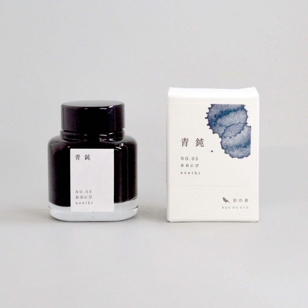 KYO NO OTO Fountain Pen Ink - No.05 Aonibi