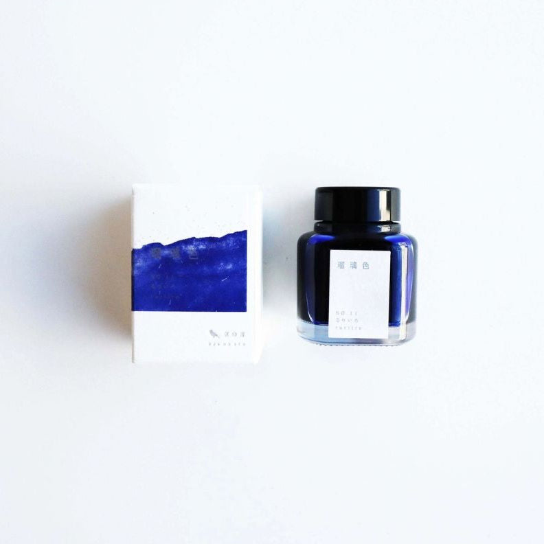 KYO NO OTO Fountain Pen Ink - No.11 Ruriiro