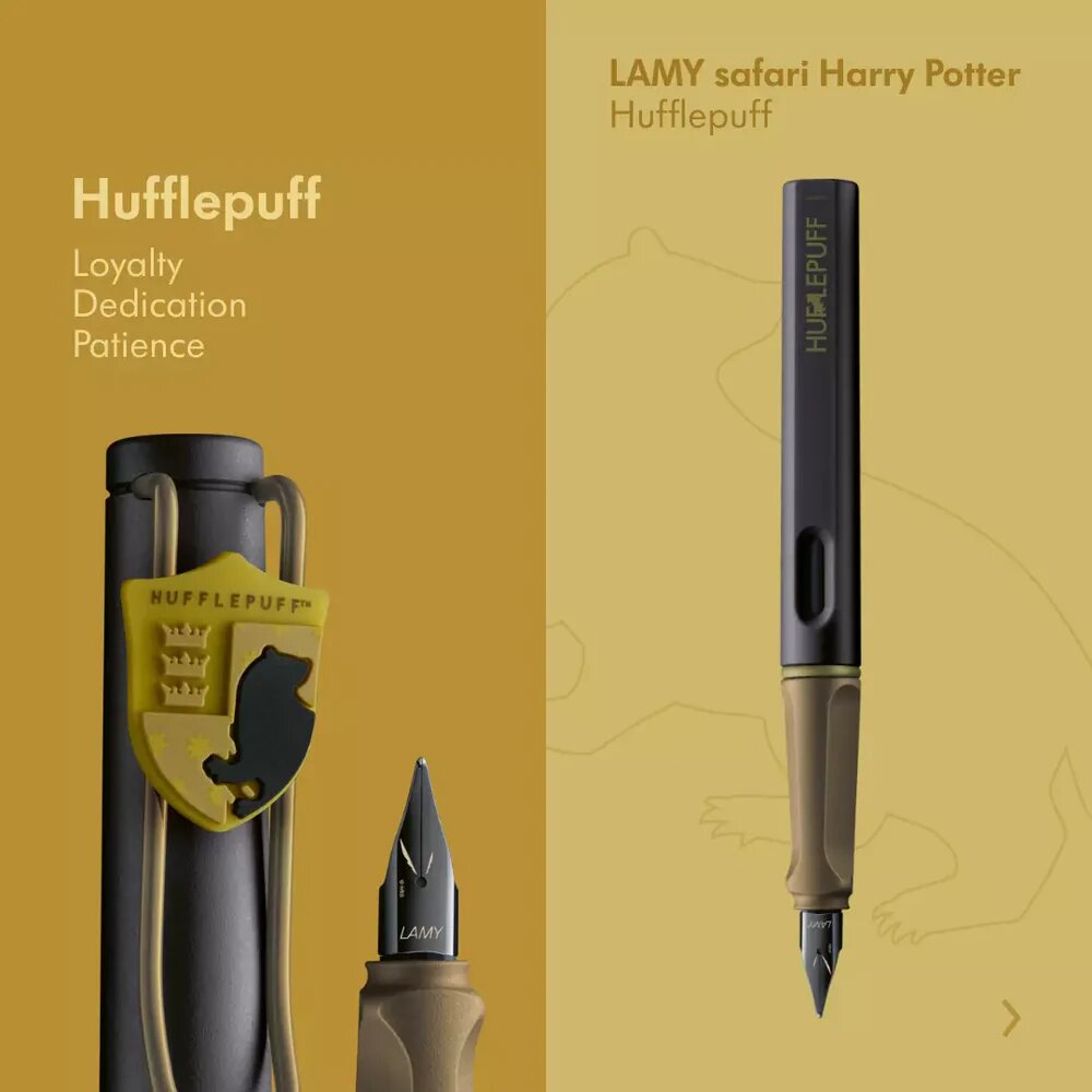 LAMY Safari Fountain Pen - Harry Potter Hufflepuff (Special Edition)