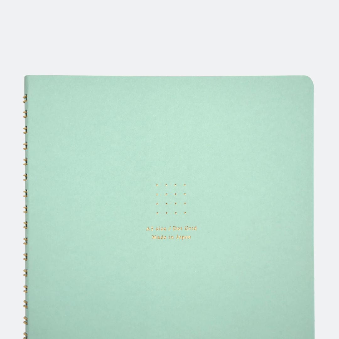 Midori Ring Notebook Soft Color - A5 - Dot Grid