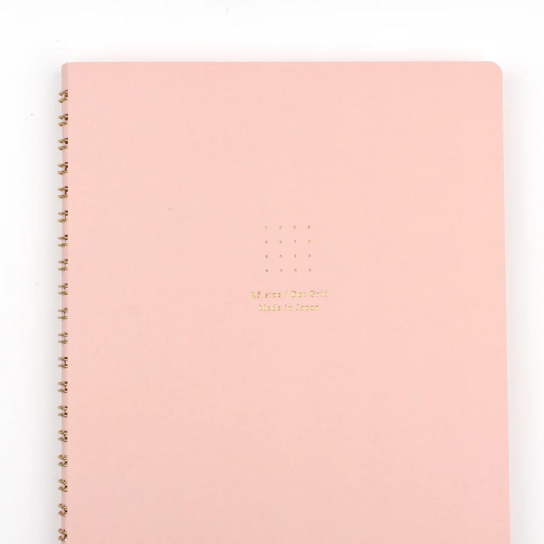Midori Ring Notebook Soft Color - A5 - Dot Grid