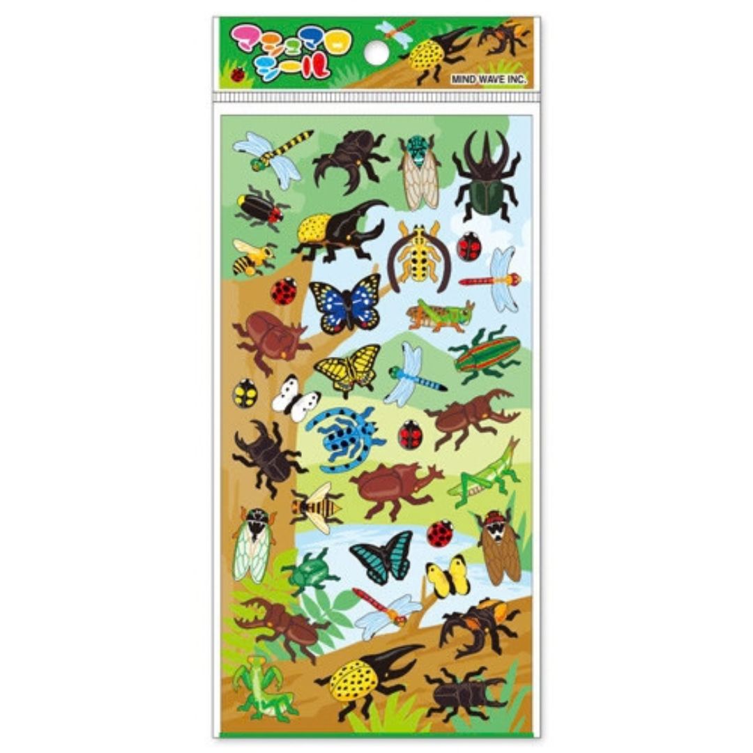 Mind Wave 3D Sticker Sheet - Insects