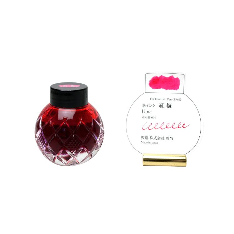 Mitasanshodo Fountain Pen Ink - Botanical Scent Ume