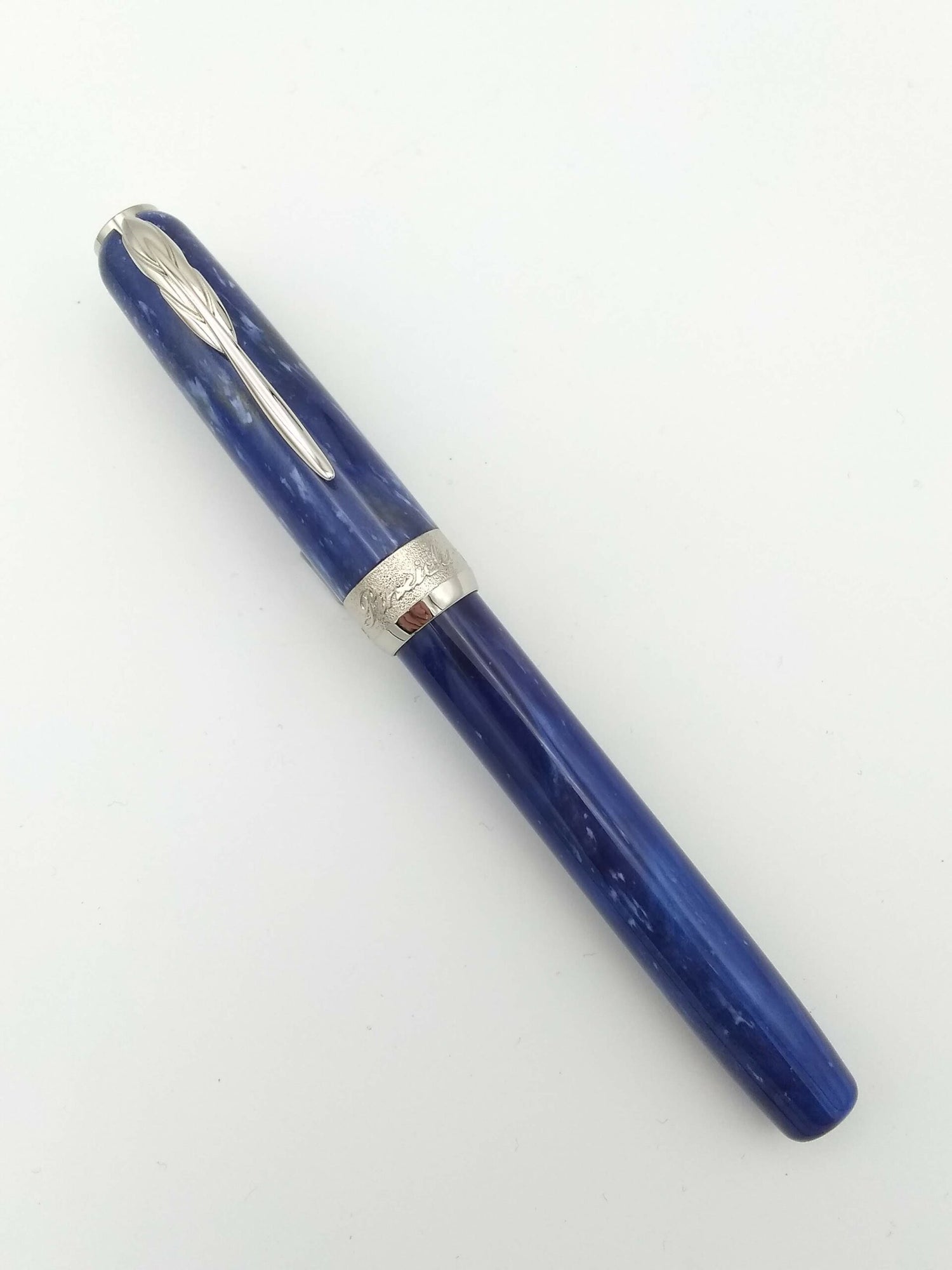 Pineider La Grande Bellezza Blue - 14k Medium Quill Nib